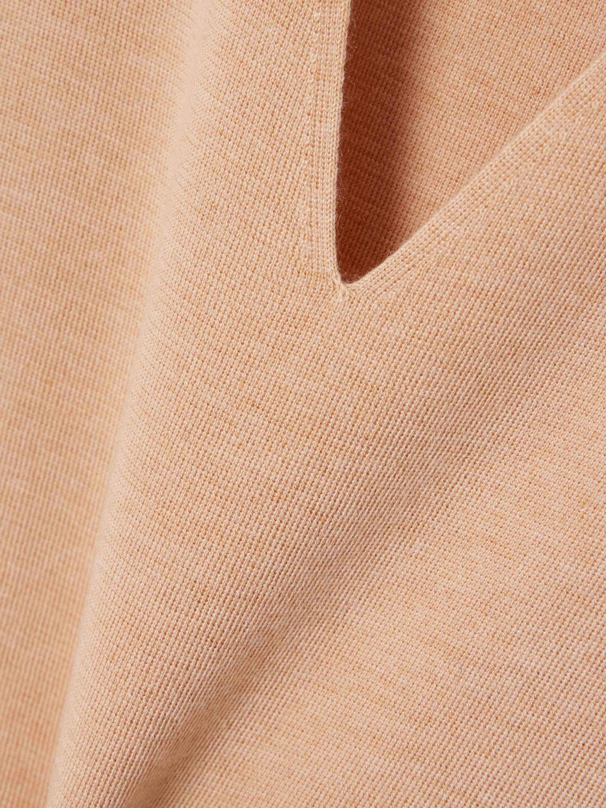 Cashmere and silk-blend maxi dress view