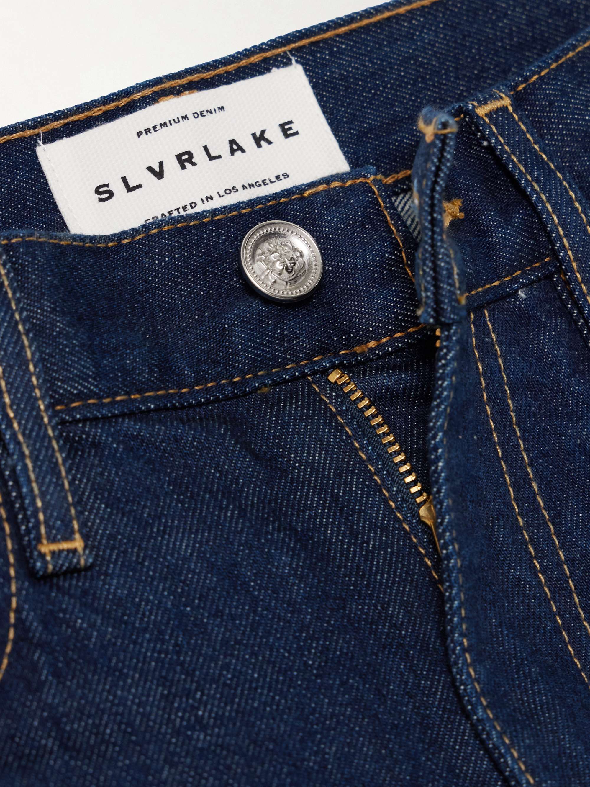 Selena high-rise wide-leg jeans view