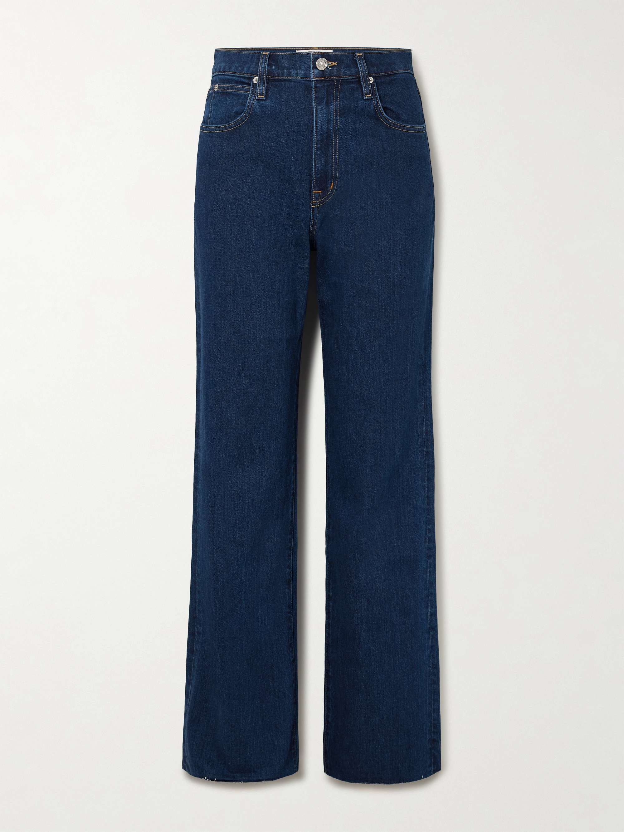 Grace high-rise wide-leg jeans view