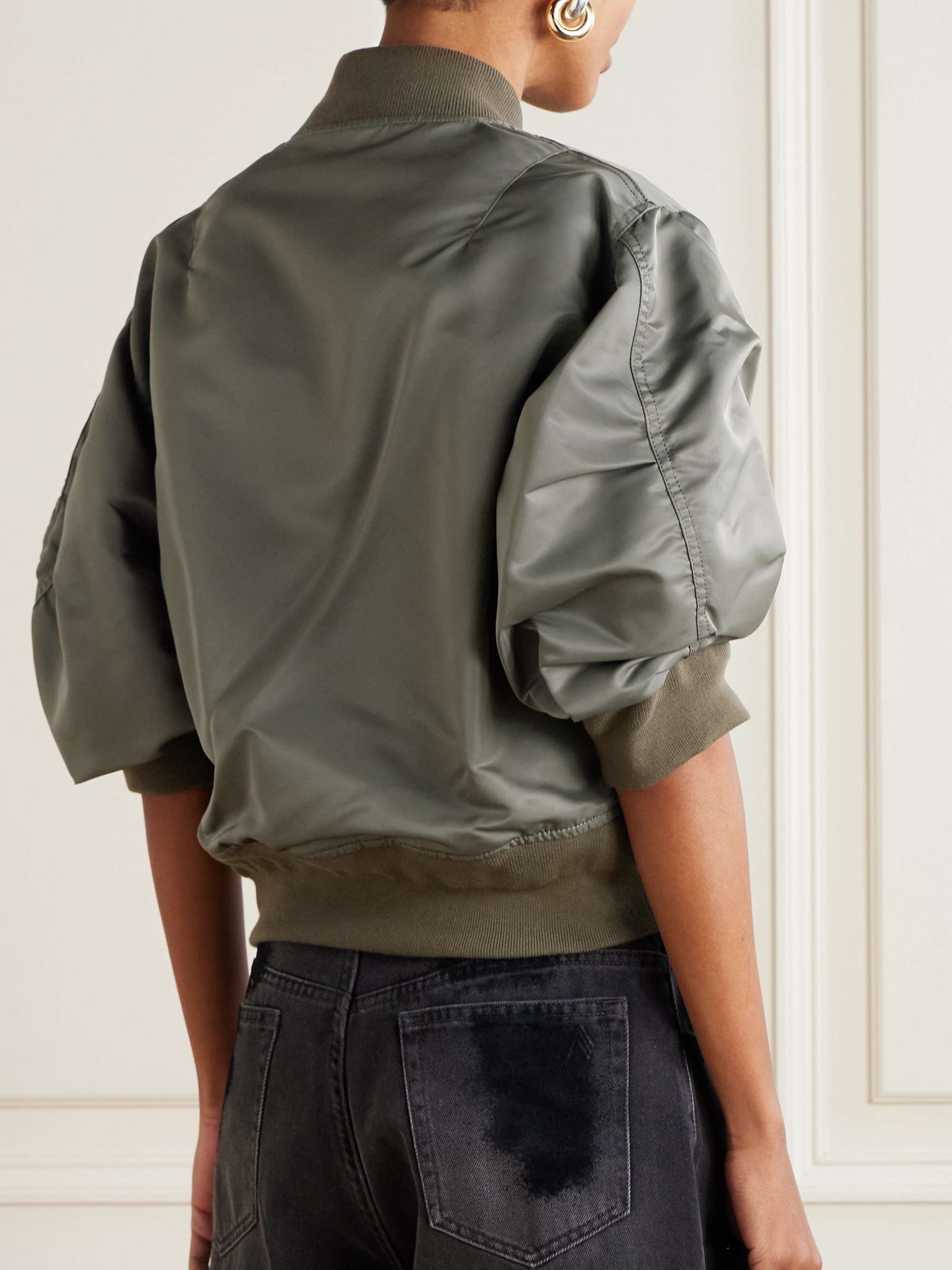 Padded shell blouson view
