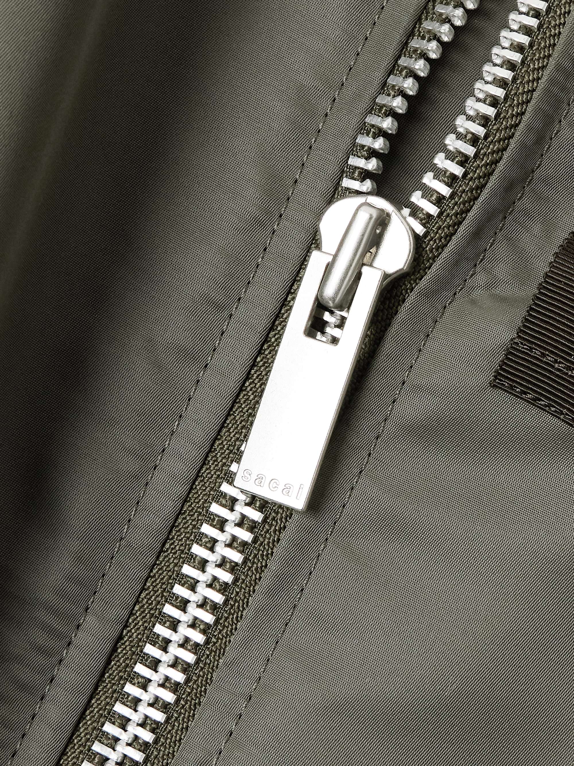 Padded shell blouson view