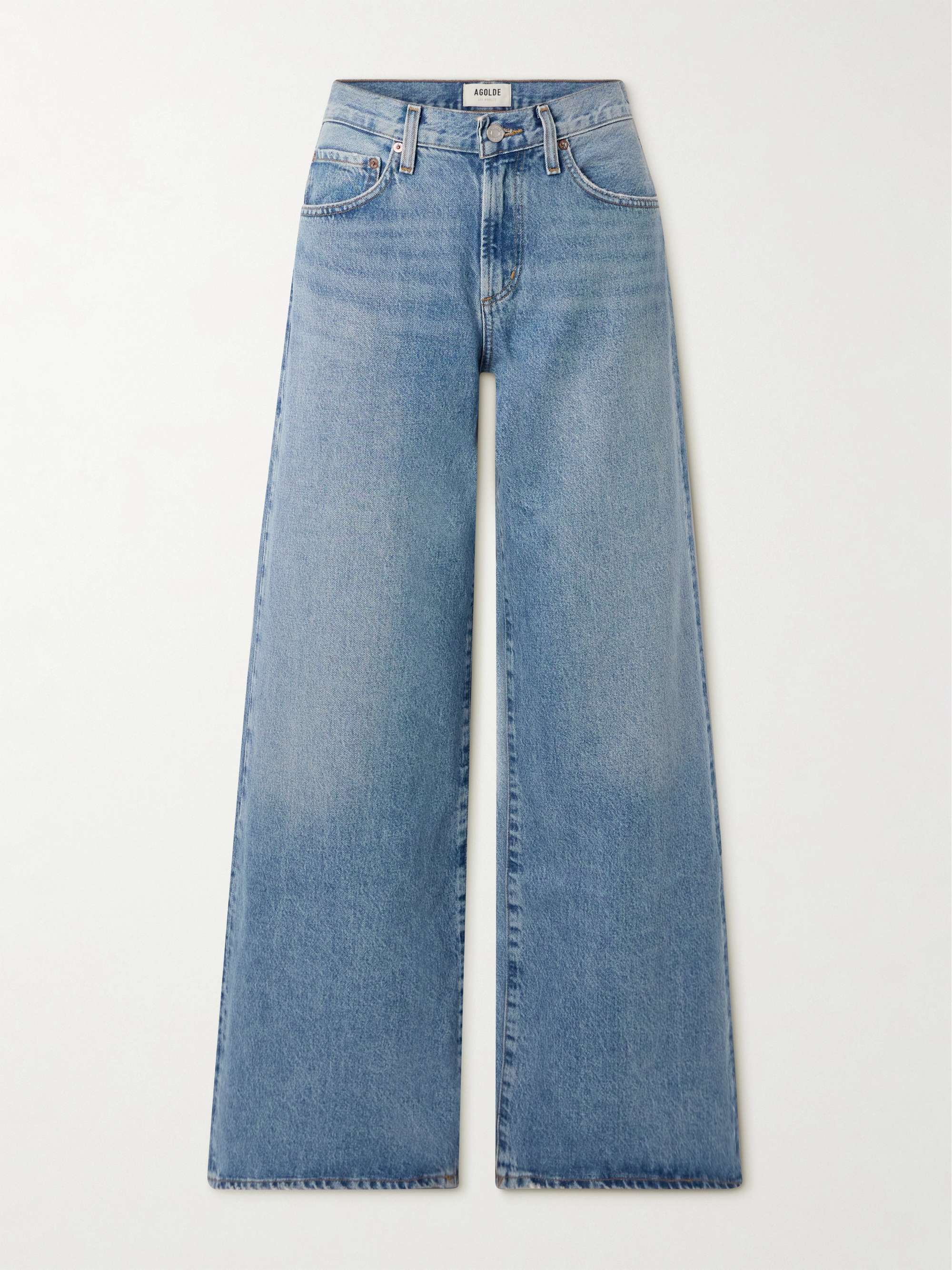 Clara Baggy wide-leg organic jeans view