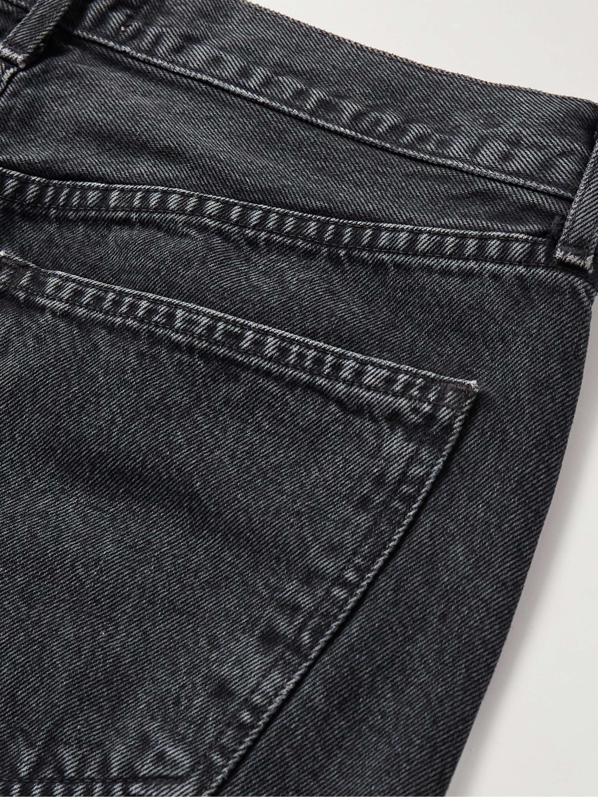 Fran low-rise straight-leg organic jeans view