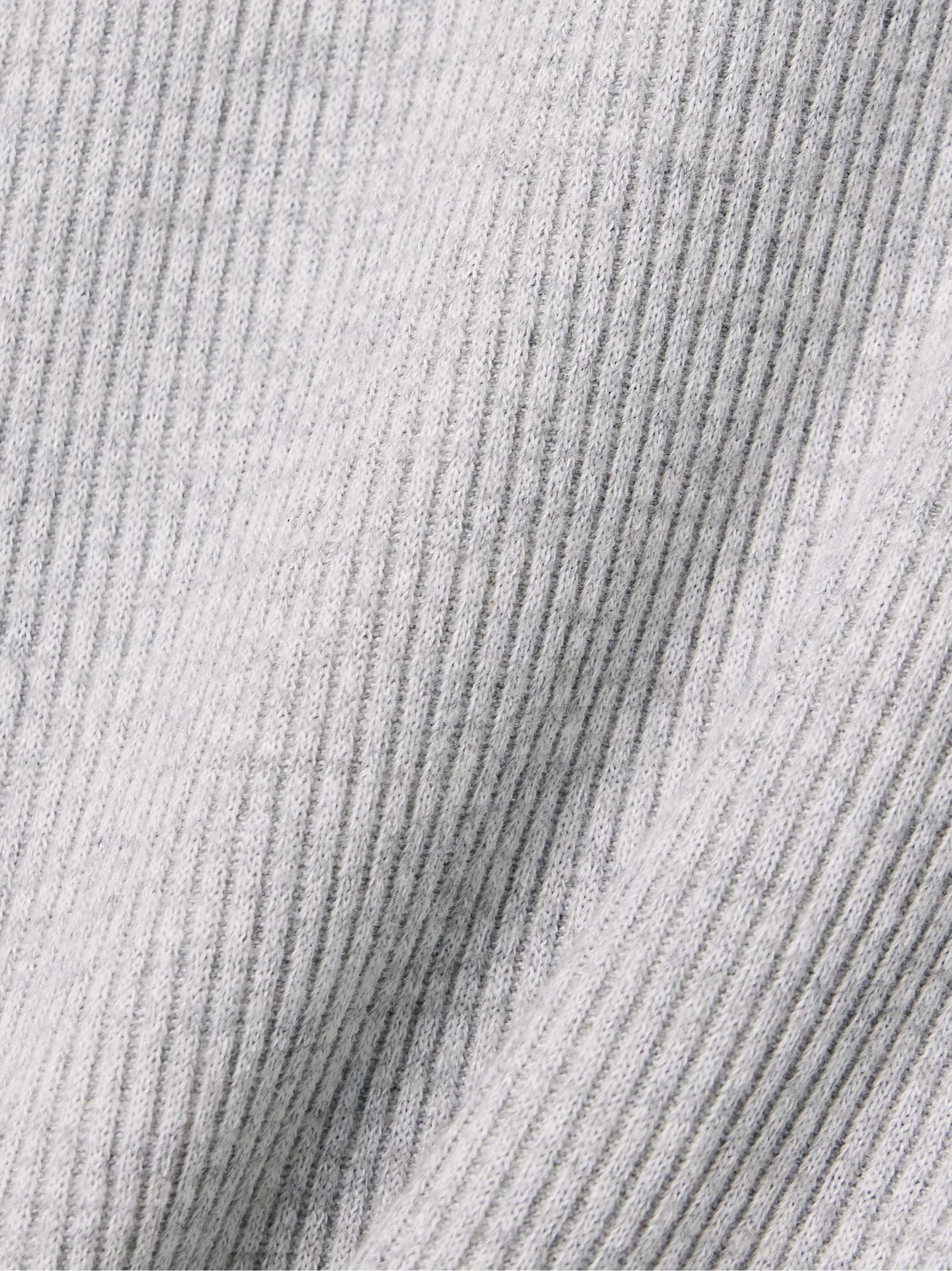 Delphi ribbed jersey top view