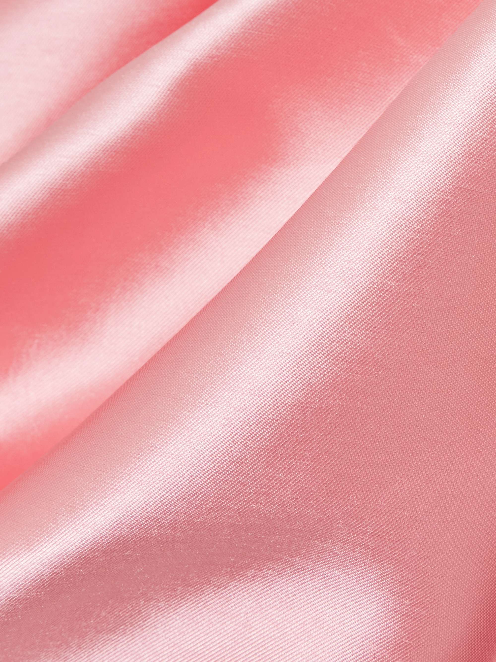 Lea strapless two-tone satin-twill gown view