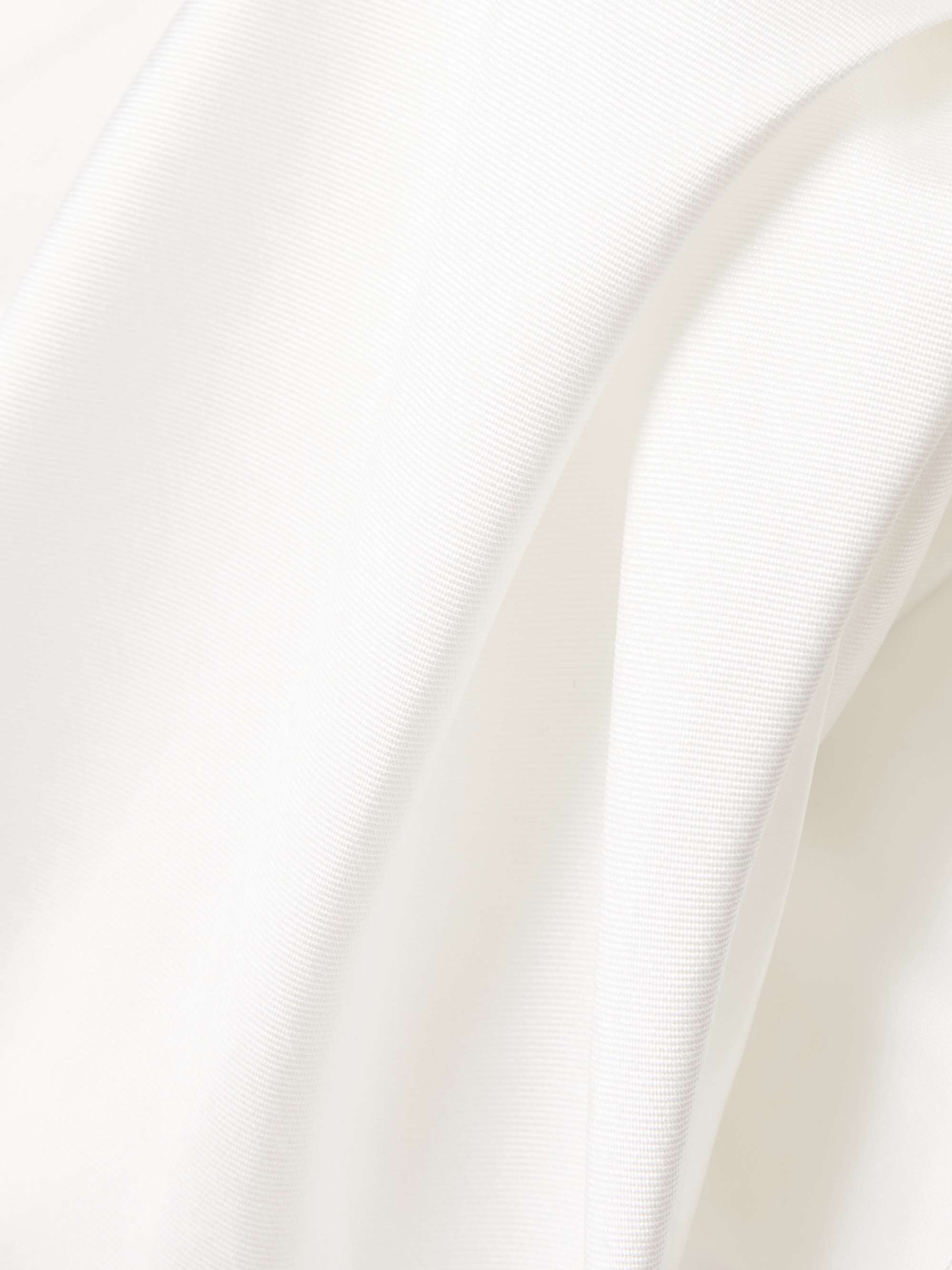Arla off-the-shoulder gathered satin-twill and crepe gown view