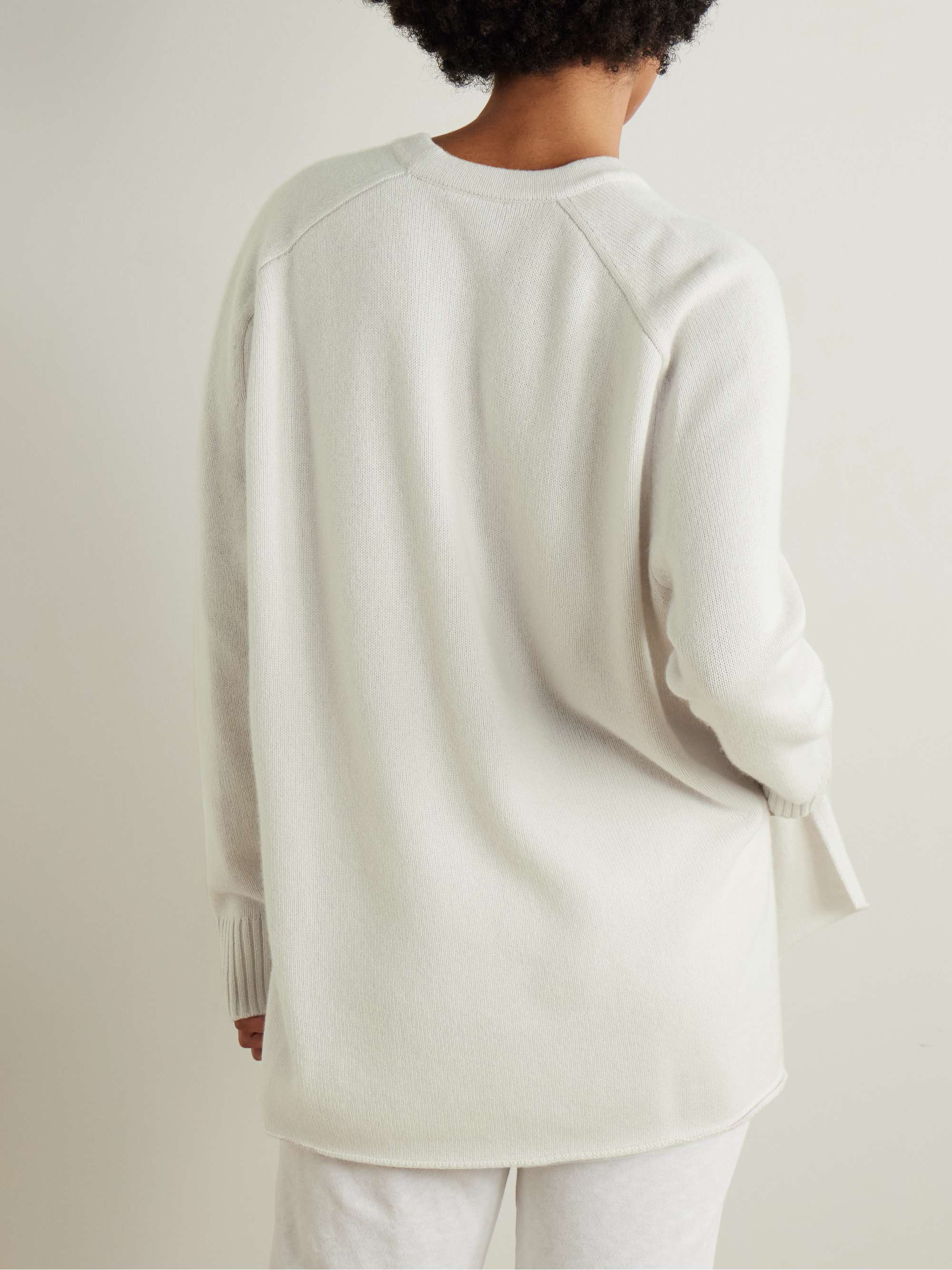 Recycled-cashmere sweater view