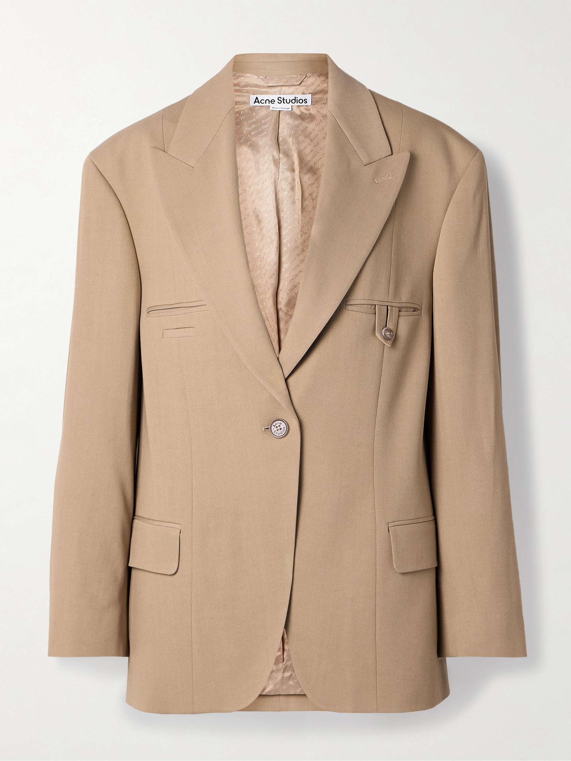 Twill blazer view
