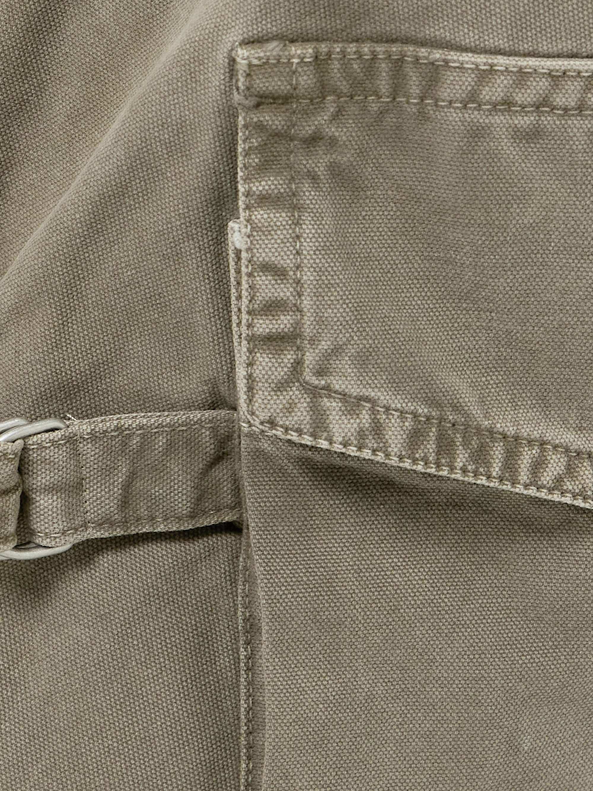 Cotton-canvas cargo pants view
