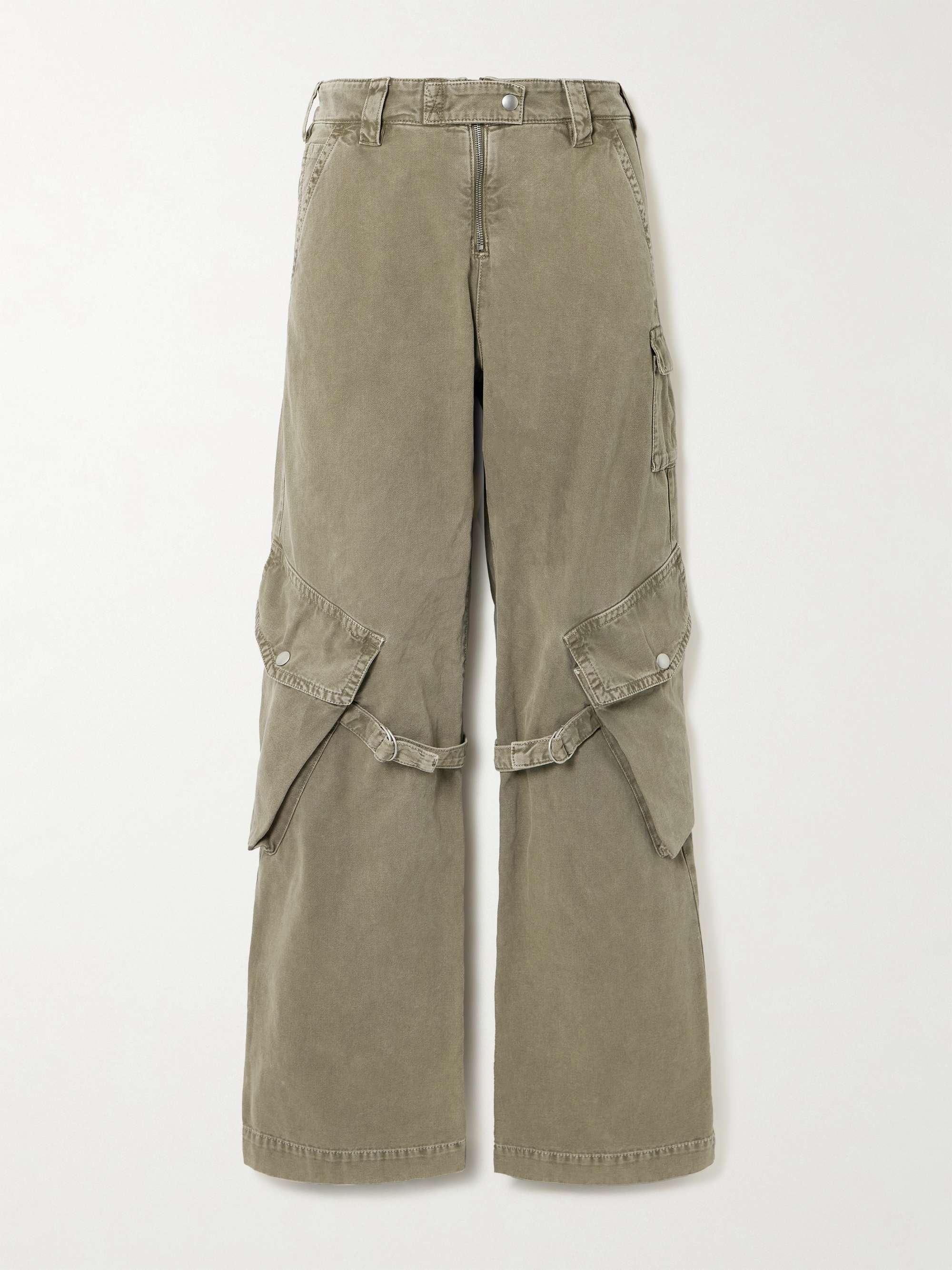 Cotton-canvas cargo pants view