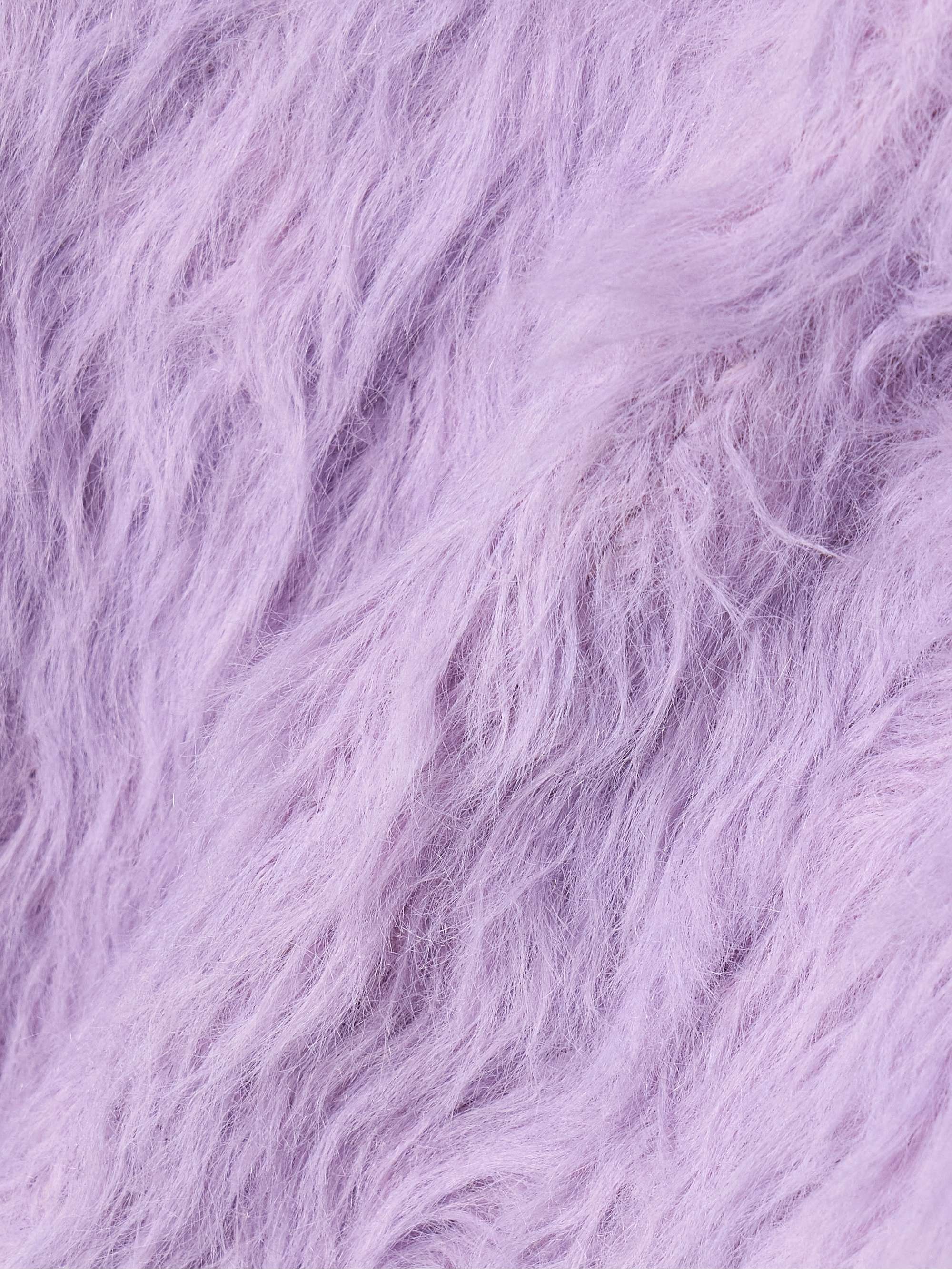 Brushed knitted sweater view