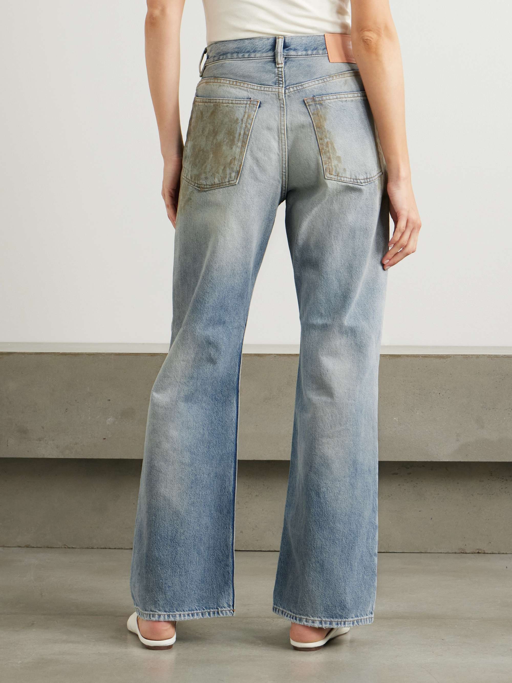 2021 distressed mid-rise jeans view