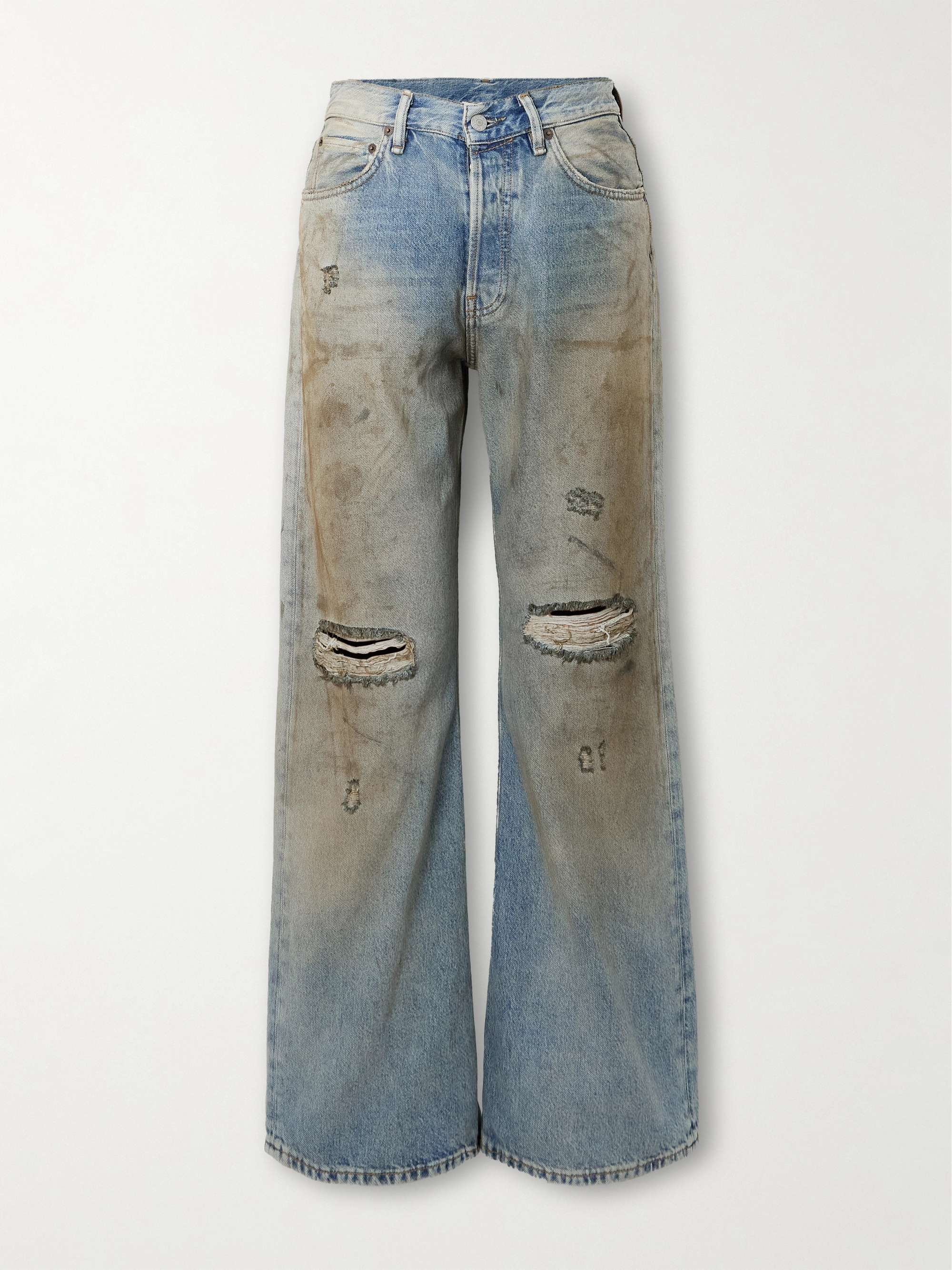 2021 distressed mid-rise jeans view