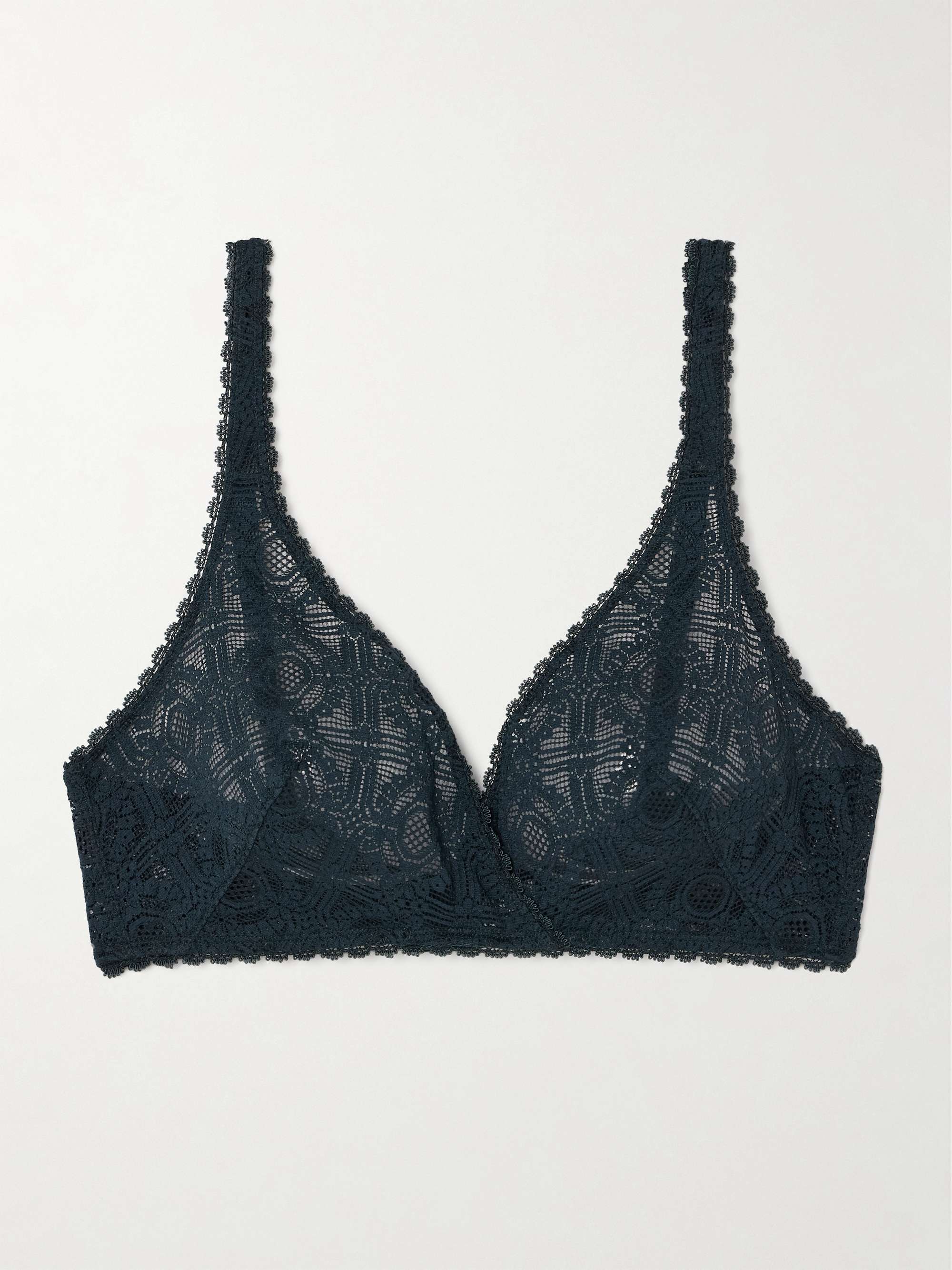 Fuseau stretch-lace soft-cup triangle bra view