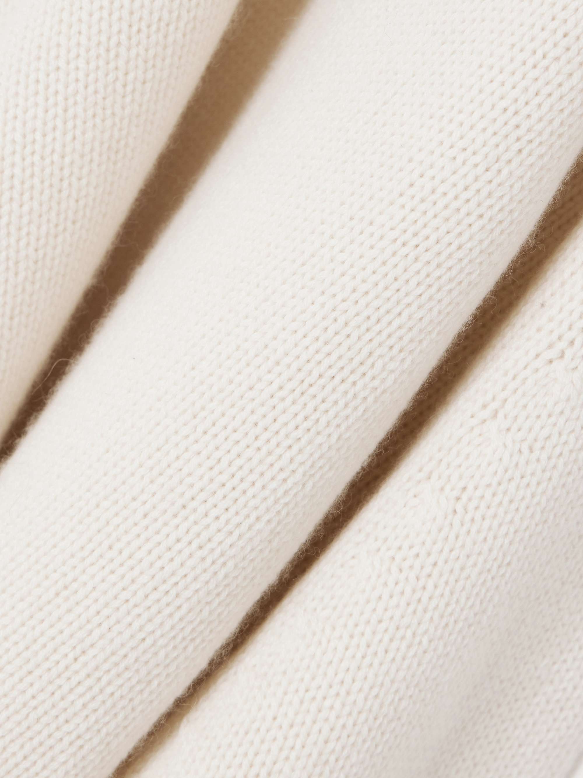 Cathie cropped cashmere turtleneck sweater view