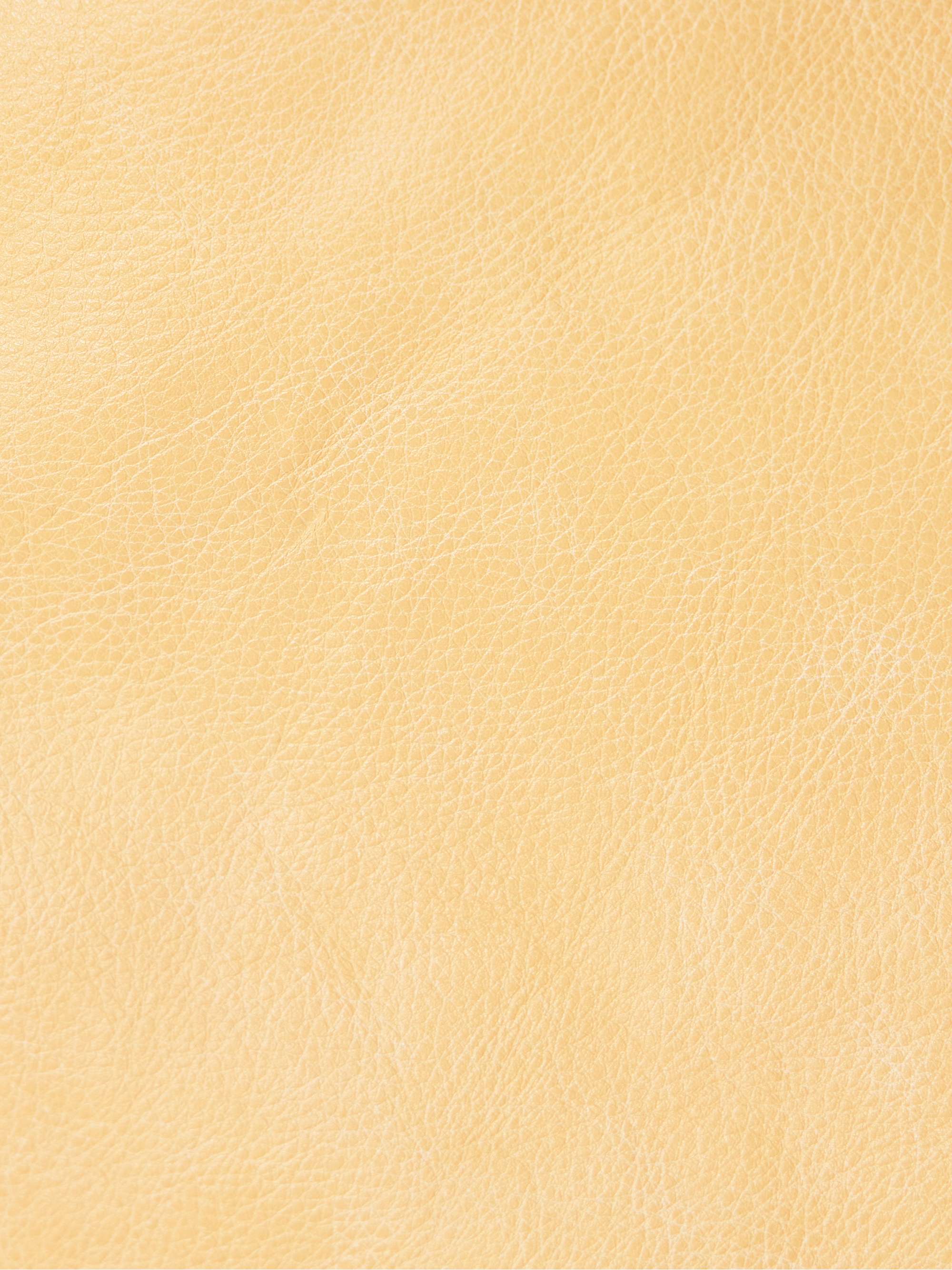 Textured-leather mini skirt view