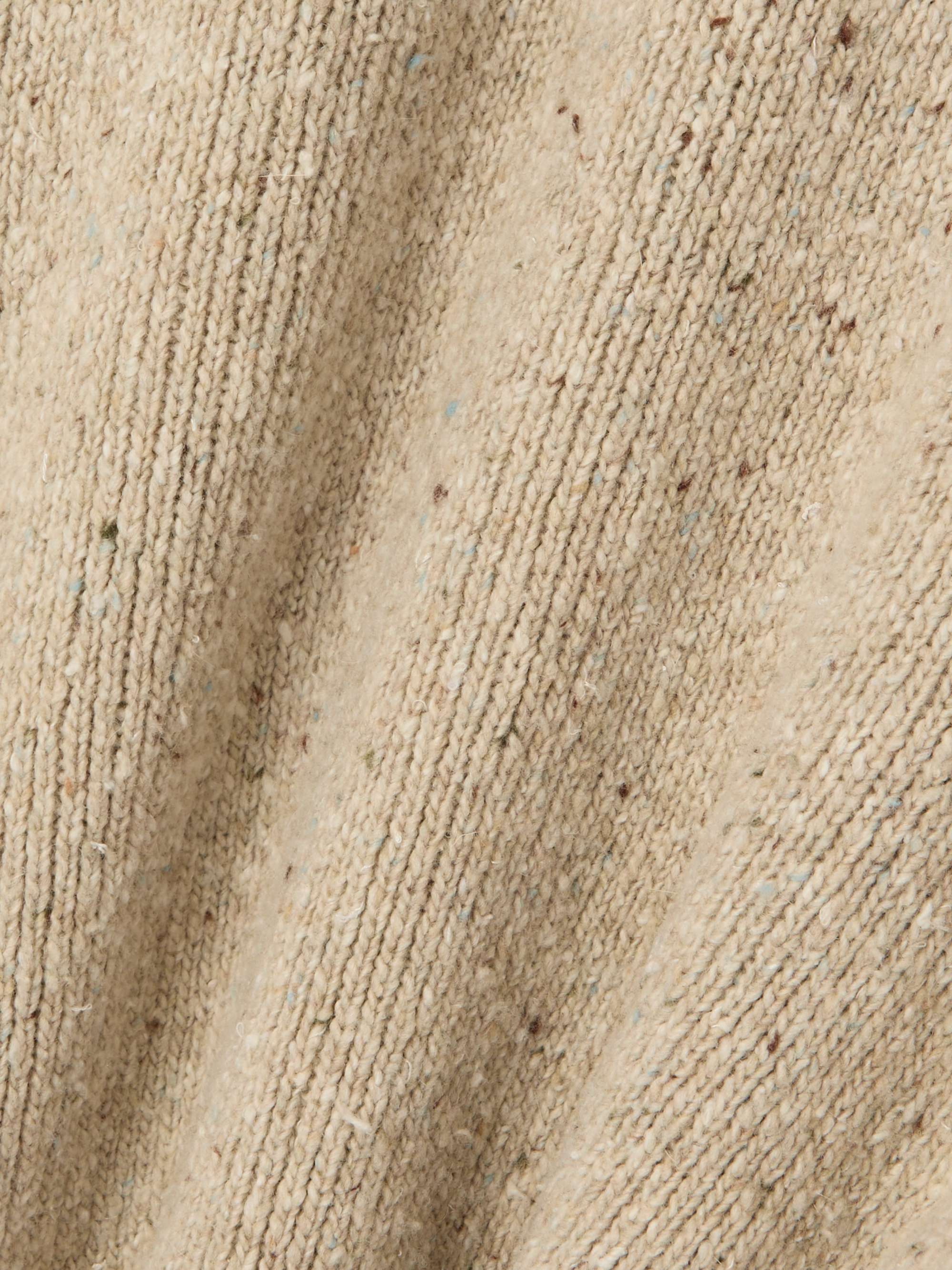 Button-detailed wool turtleneck sweater view
