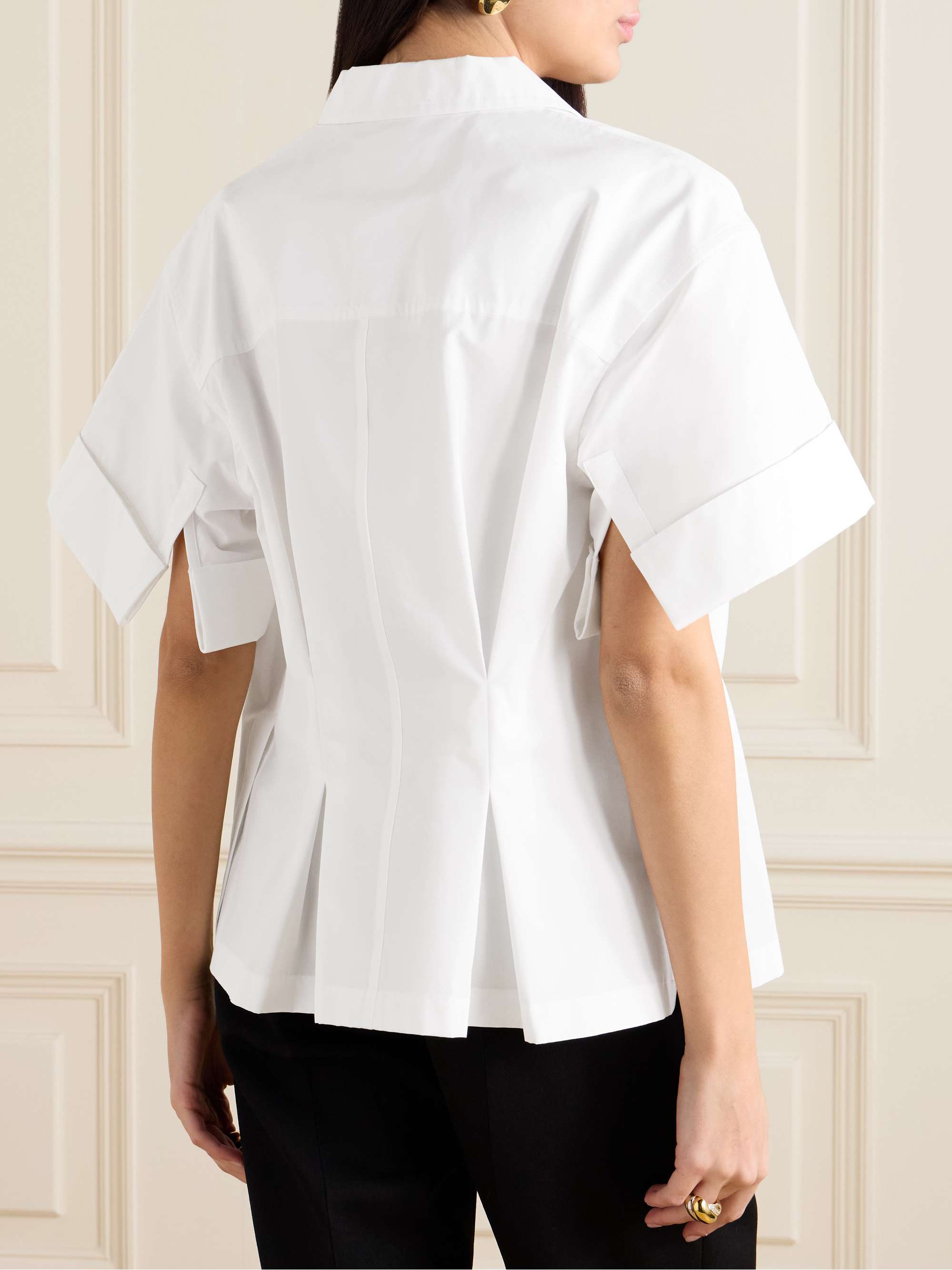 Cotton-poplin shirt view