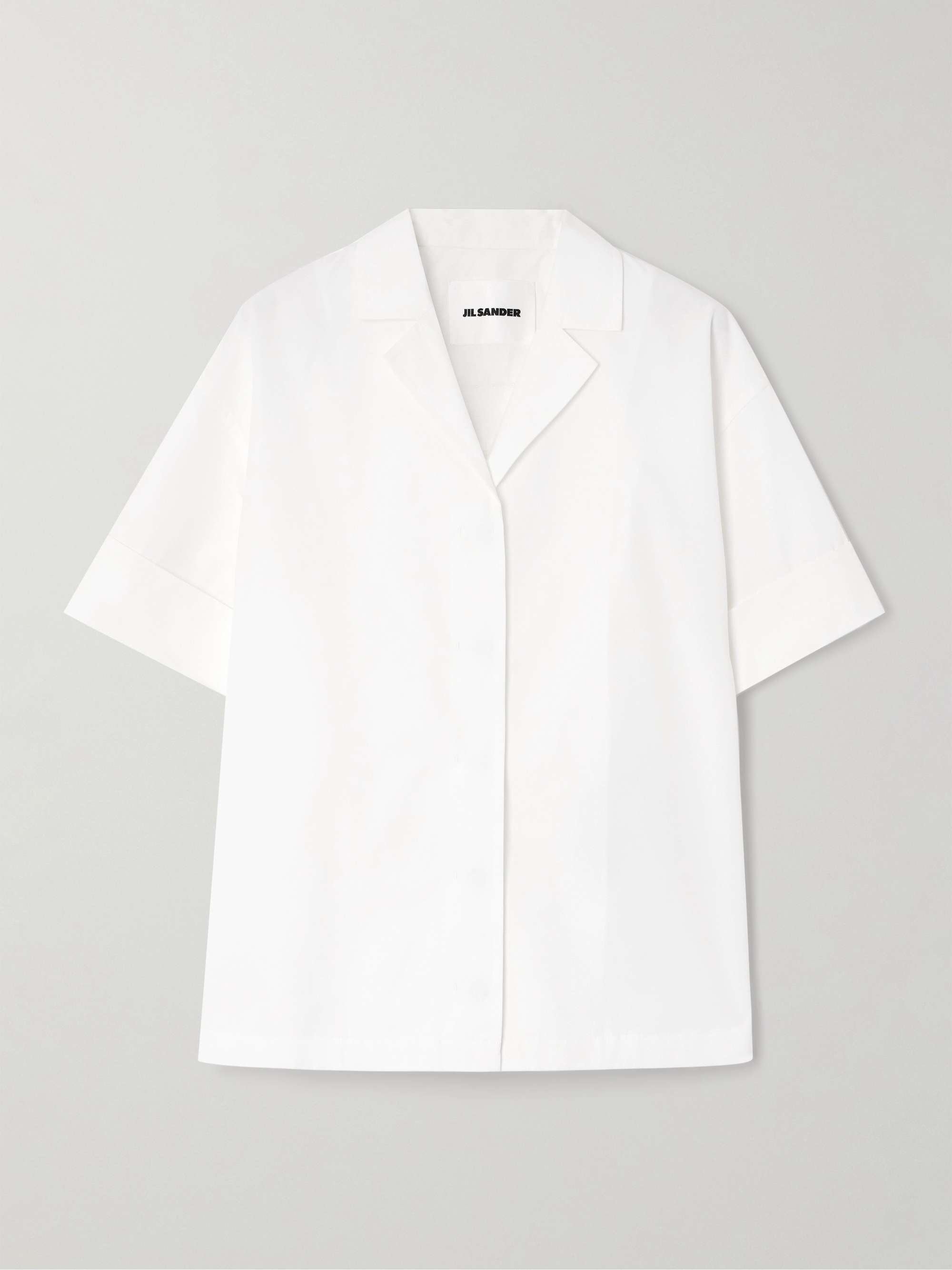 Cotton-poplin shirt view