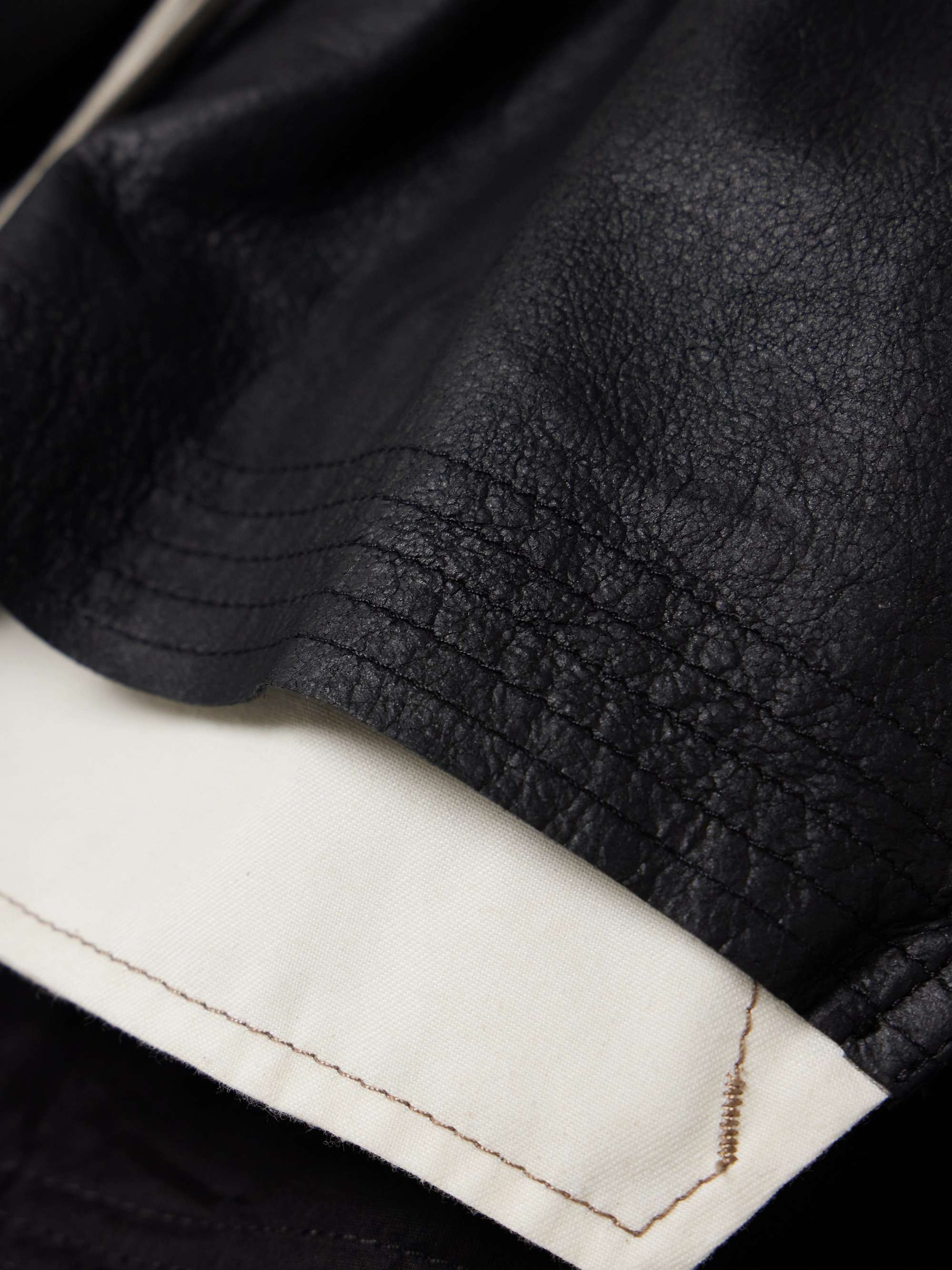 Fog leather shorts view