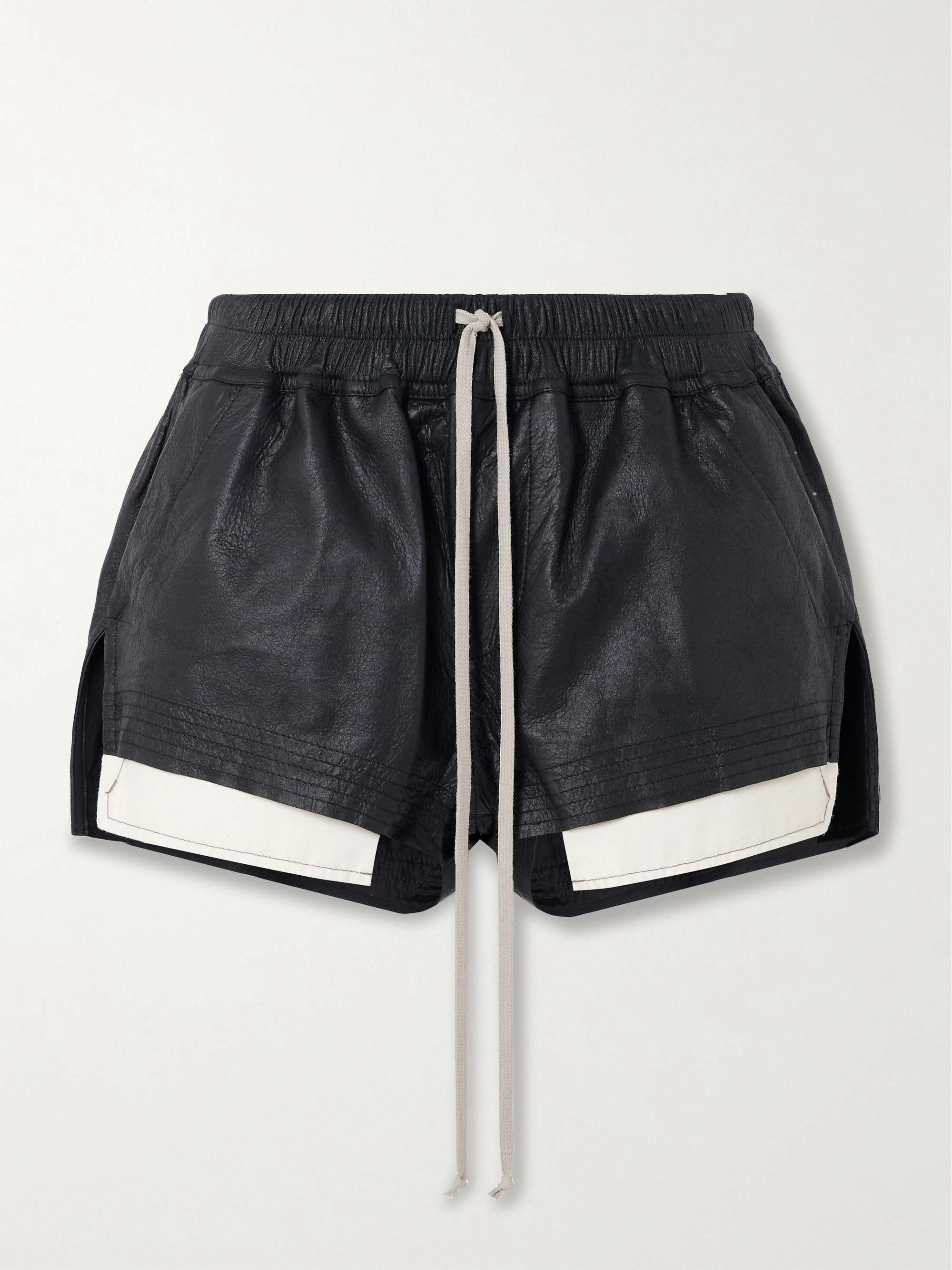 Fog leather shorts view