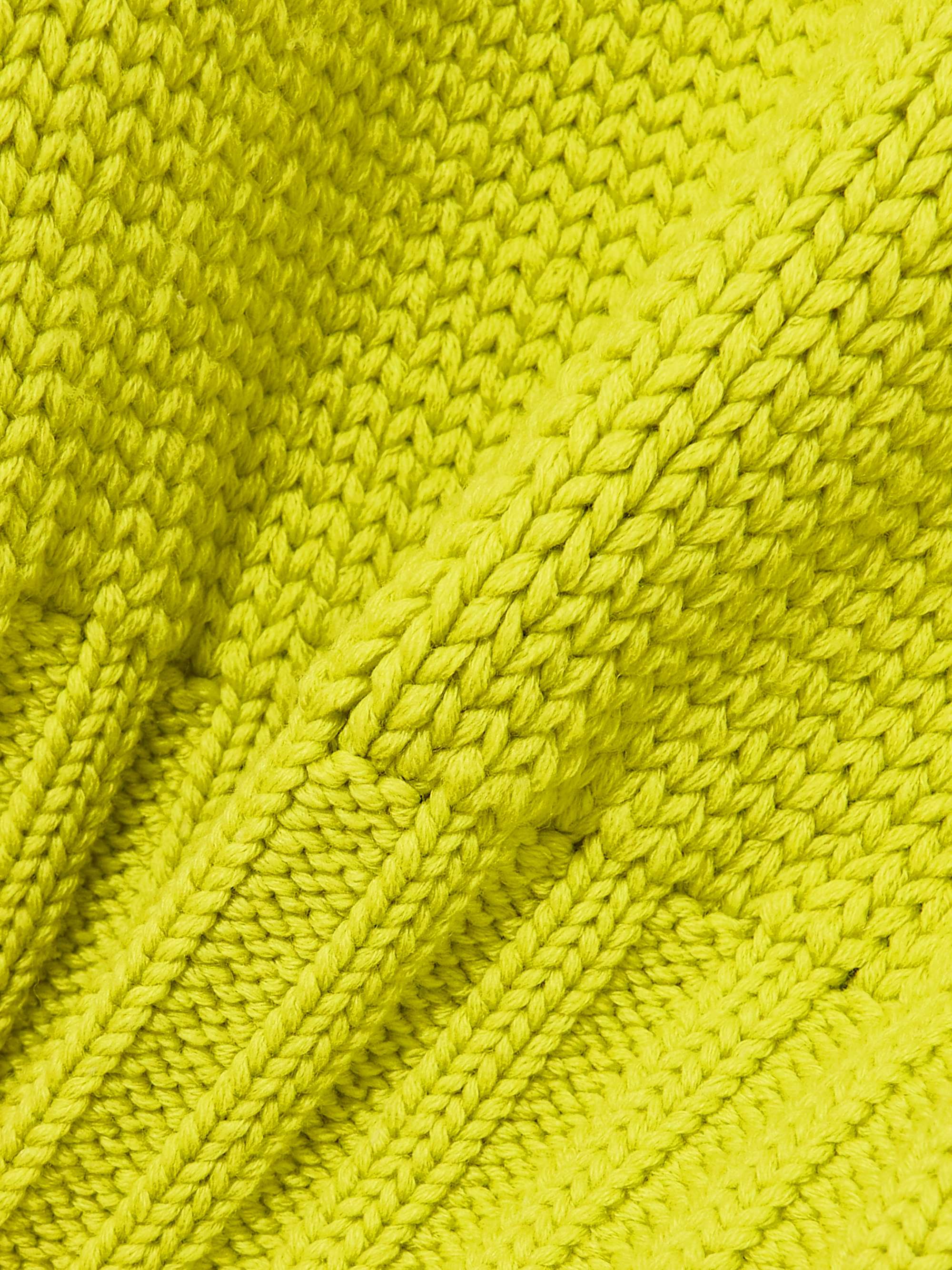 Ribbed wool-blend sweater view