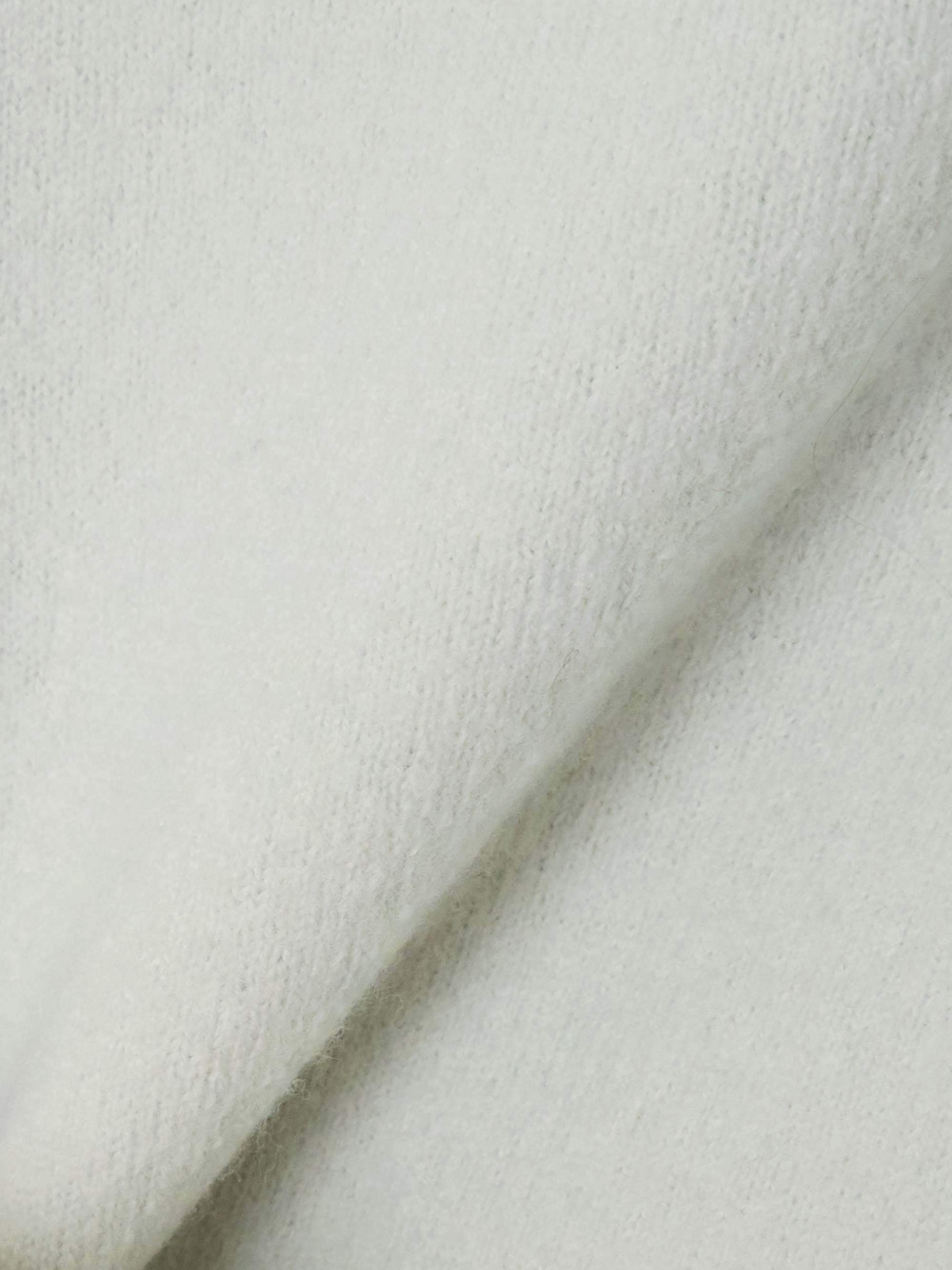 Boiled merino wool sweater view