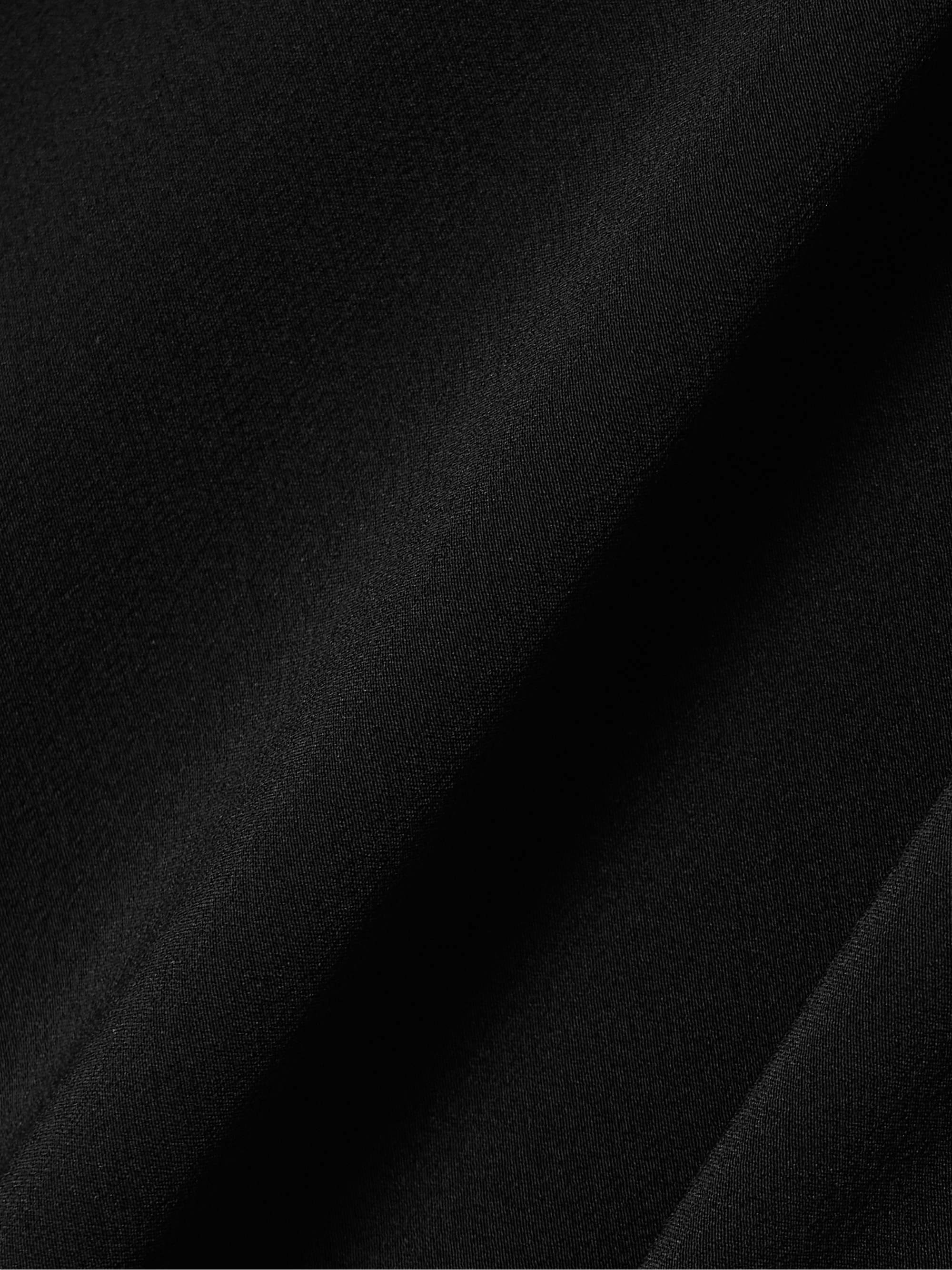 Silk maxi skirt view