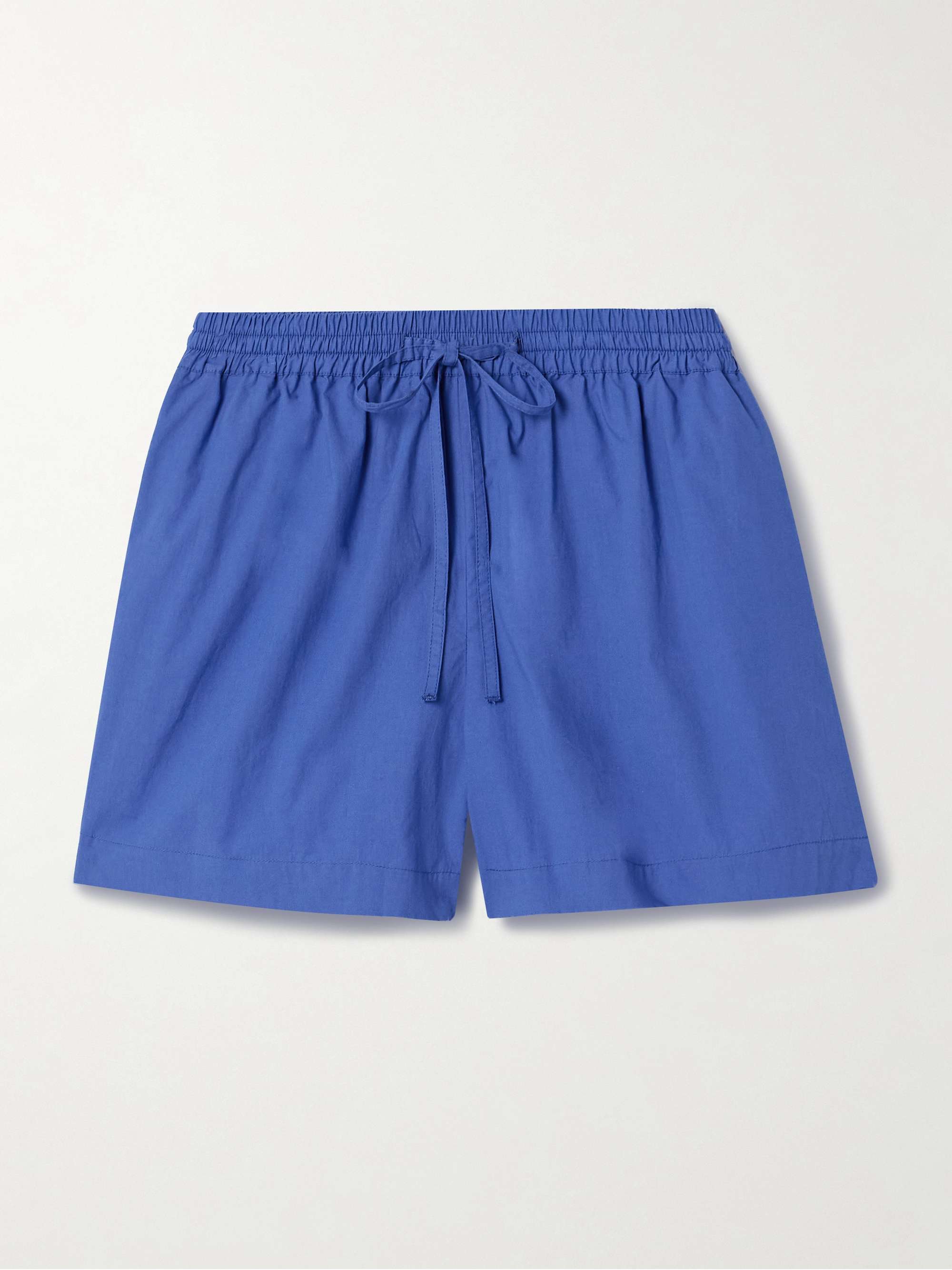 Organic cotton-poplin shorts view