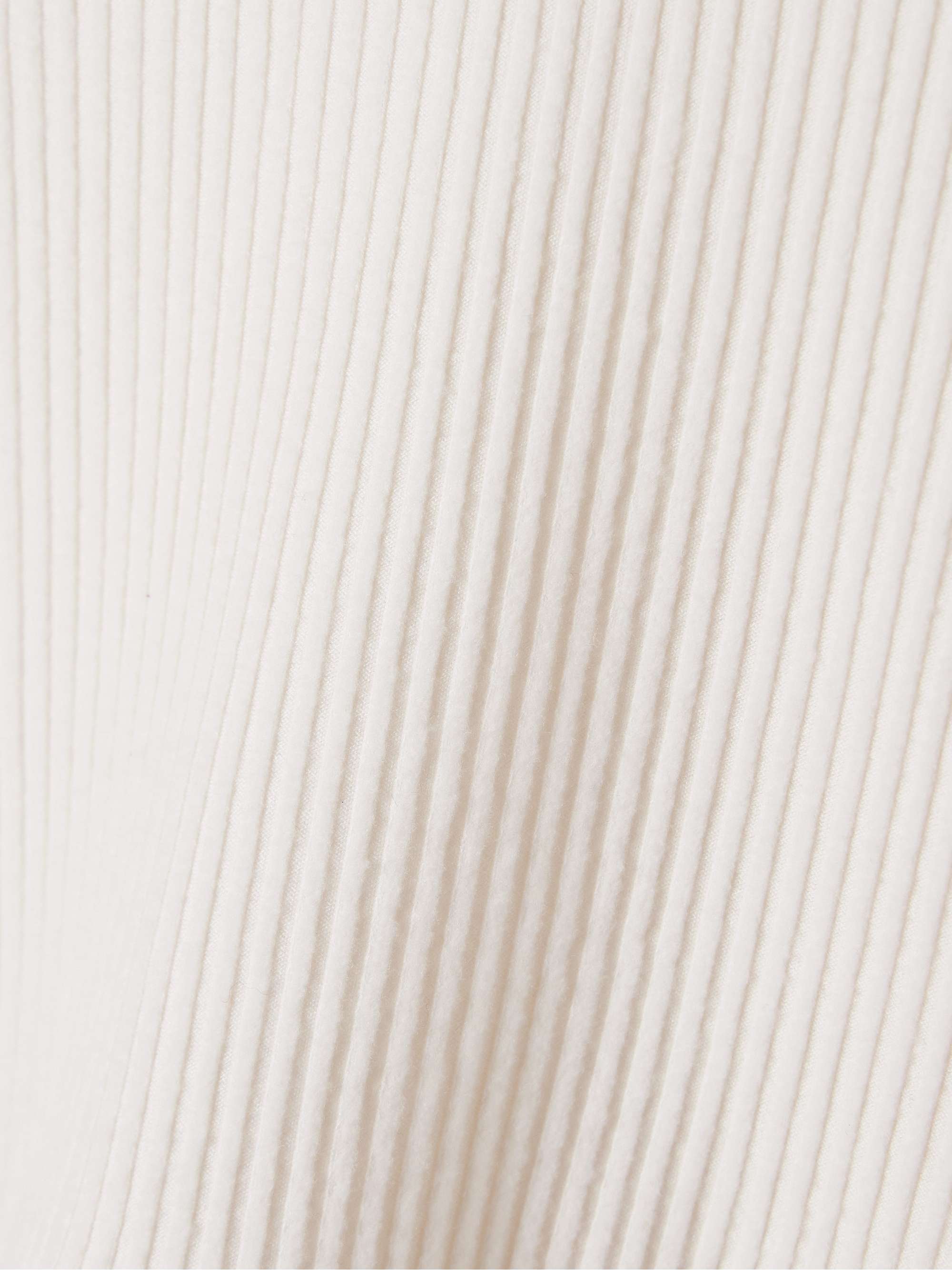 Muse cropped ribbed brushed-jersey hoodie view