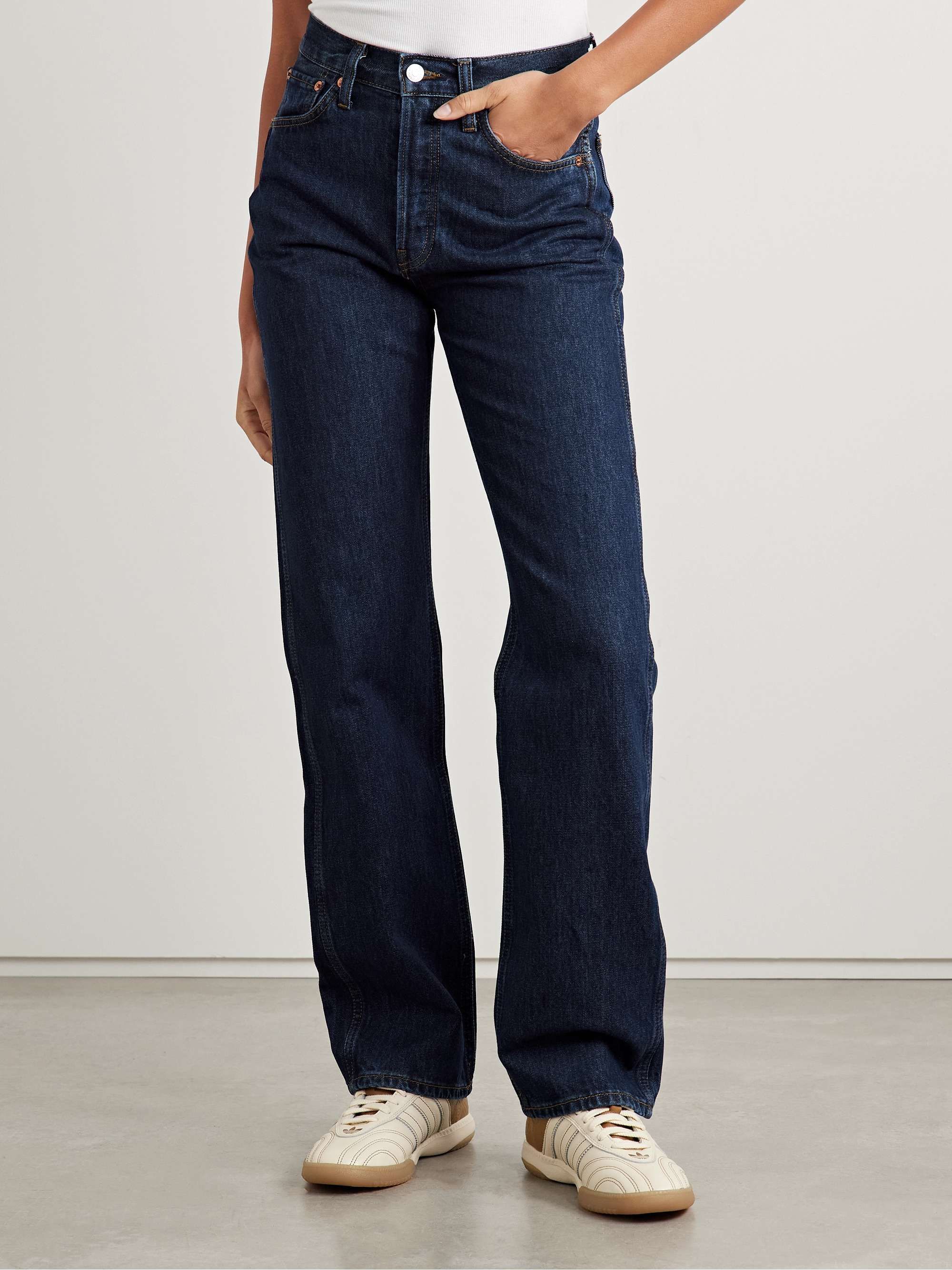 90s Loose high-rise straight-leg jeans view