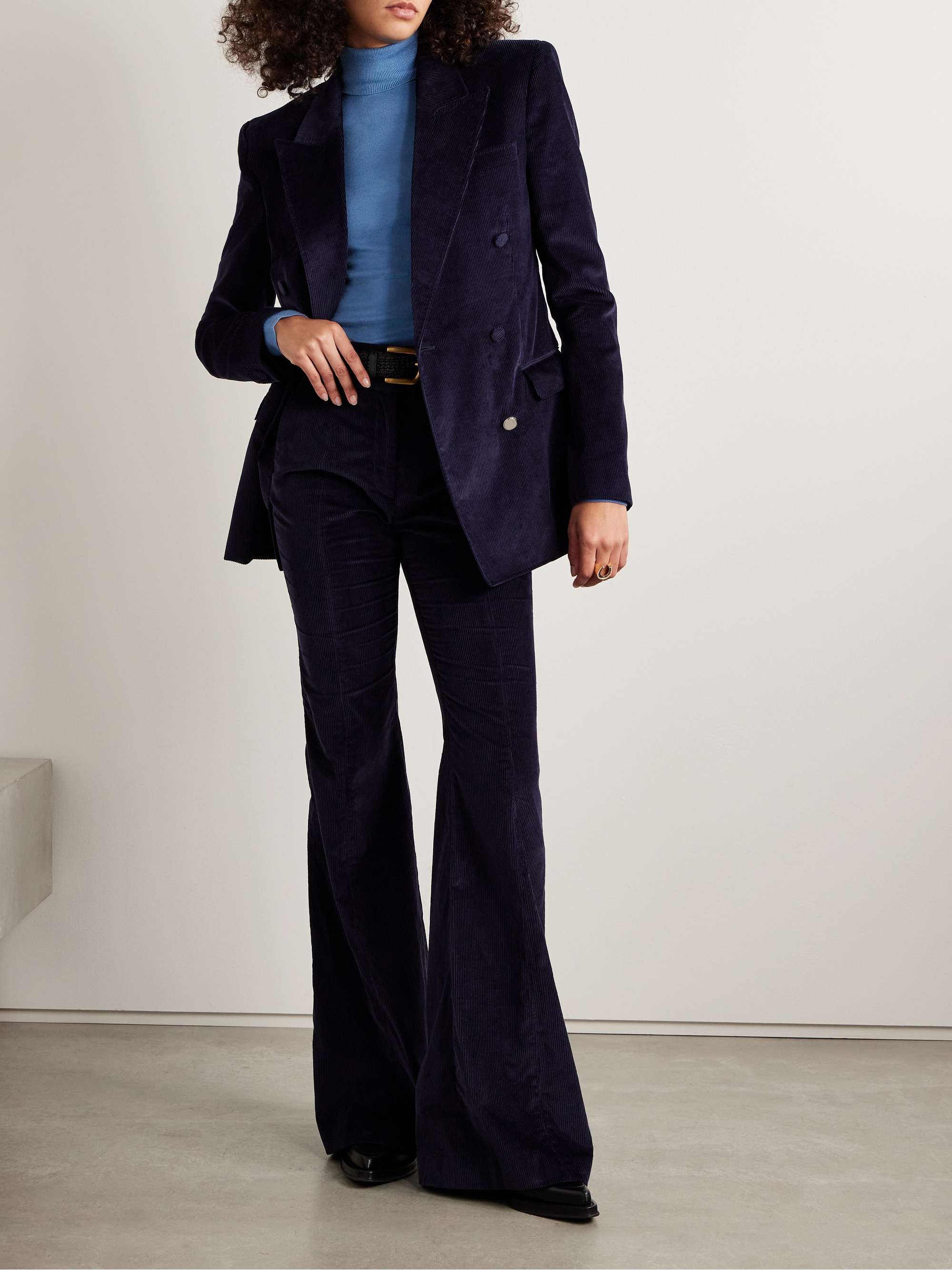 May wool and cashmere-blend turtleneck sweater view