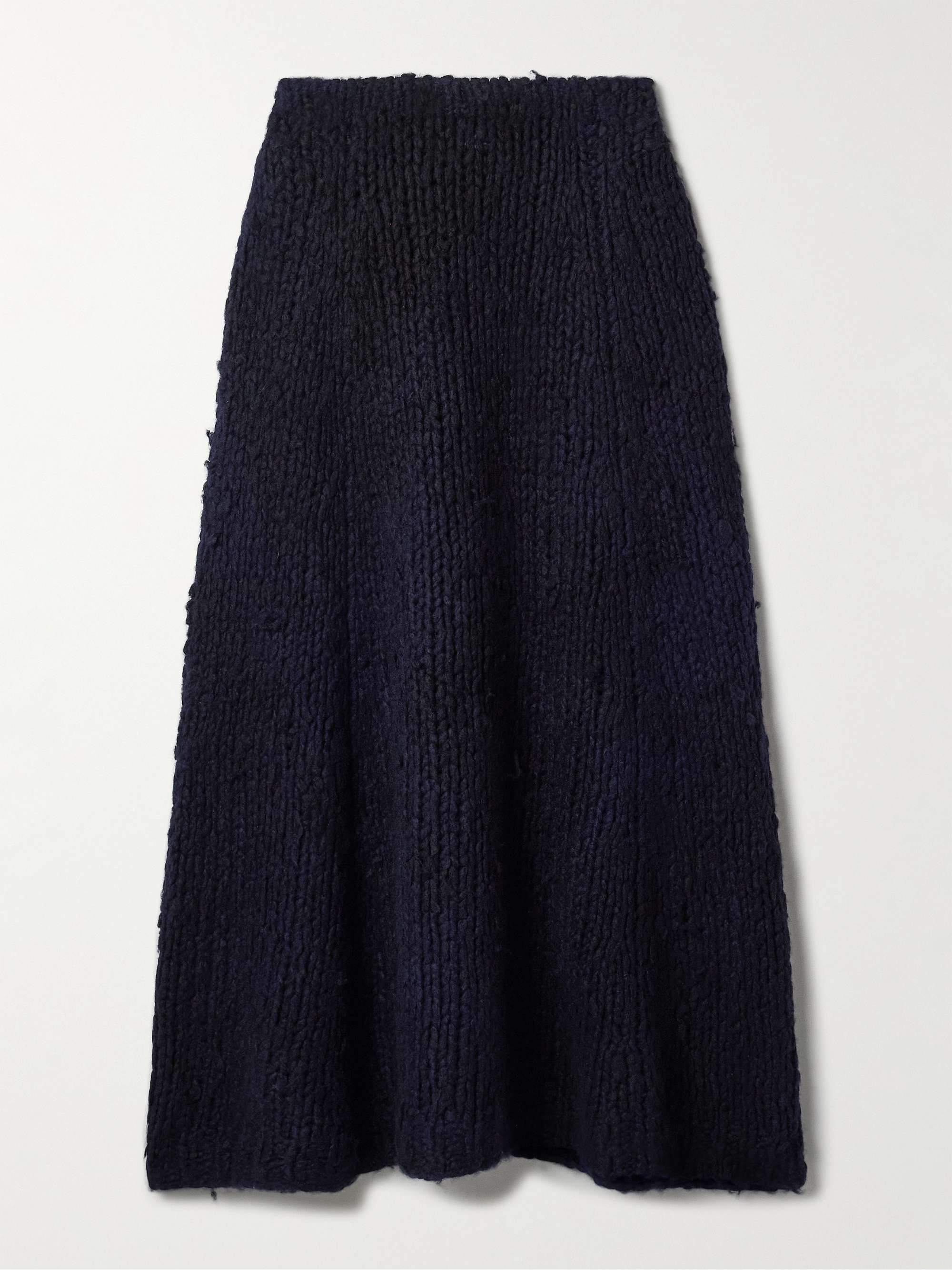 Perses cashmere midi skirt view