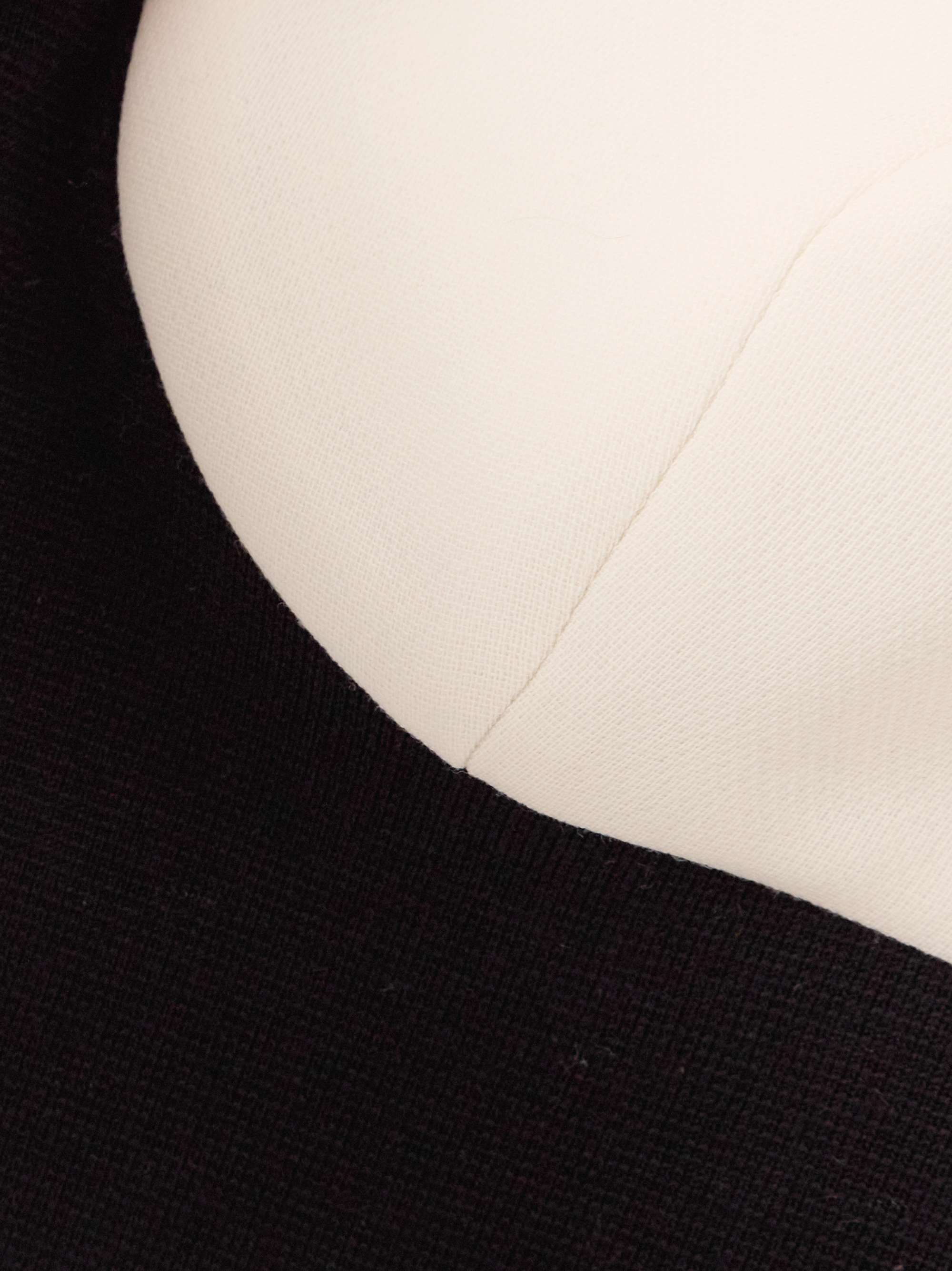 Enoch wool-crepe and silk cropped top view