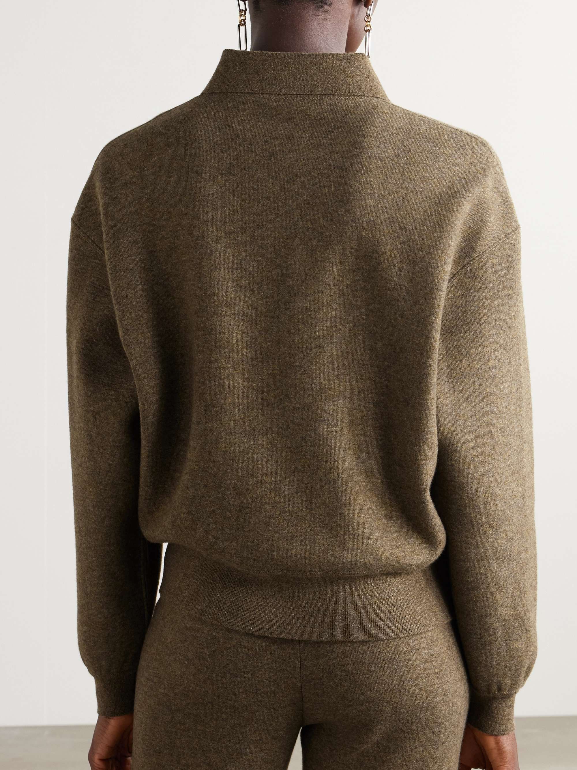 Cashmere-blend sweater view