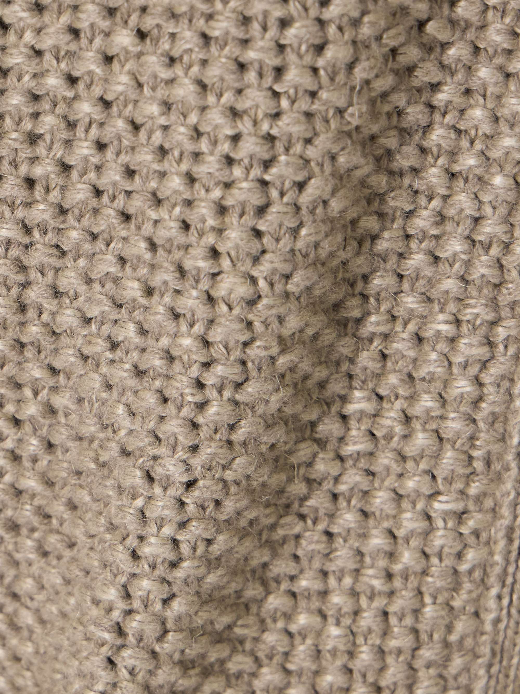 Baranca embellished linen and cashmere-blend cardigan view