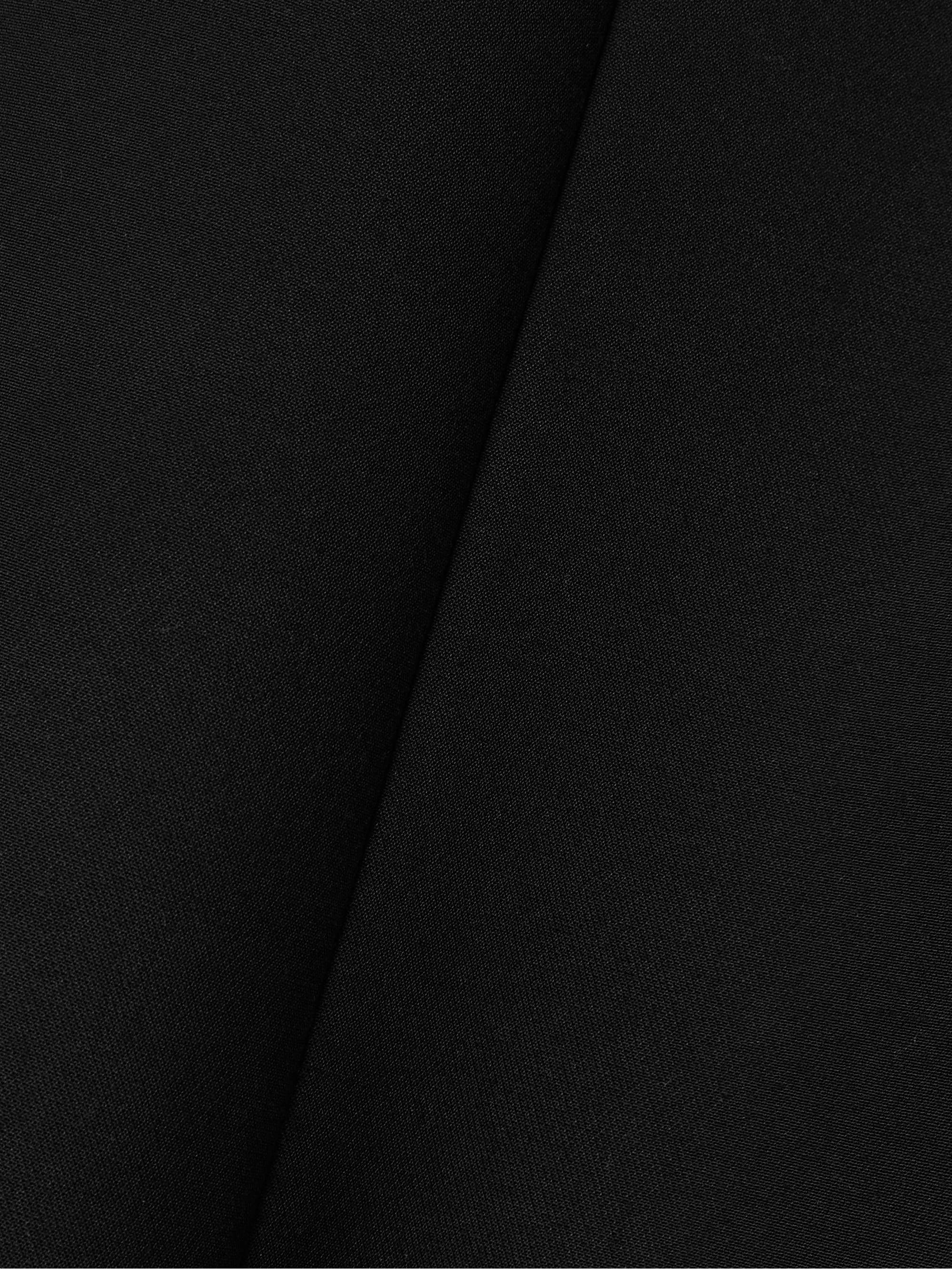 Yao strapless grain de poudre gown view