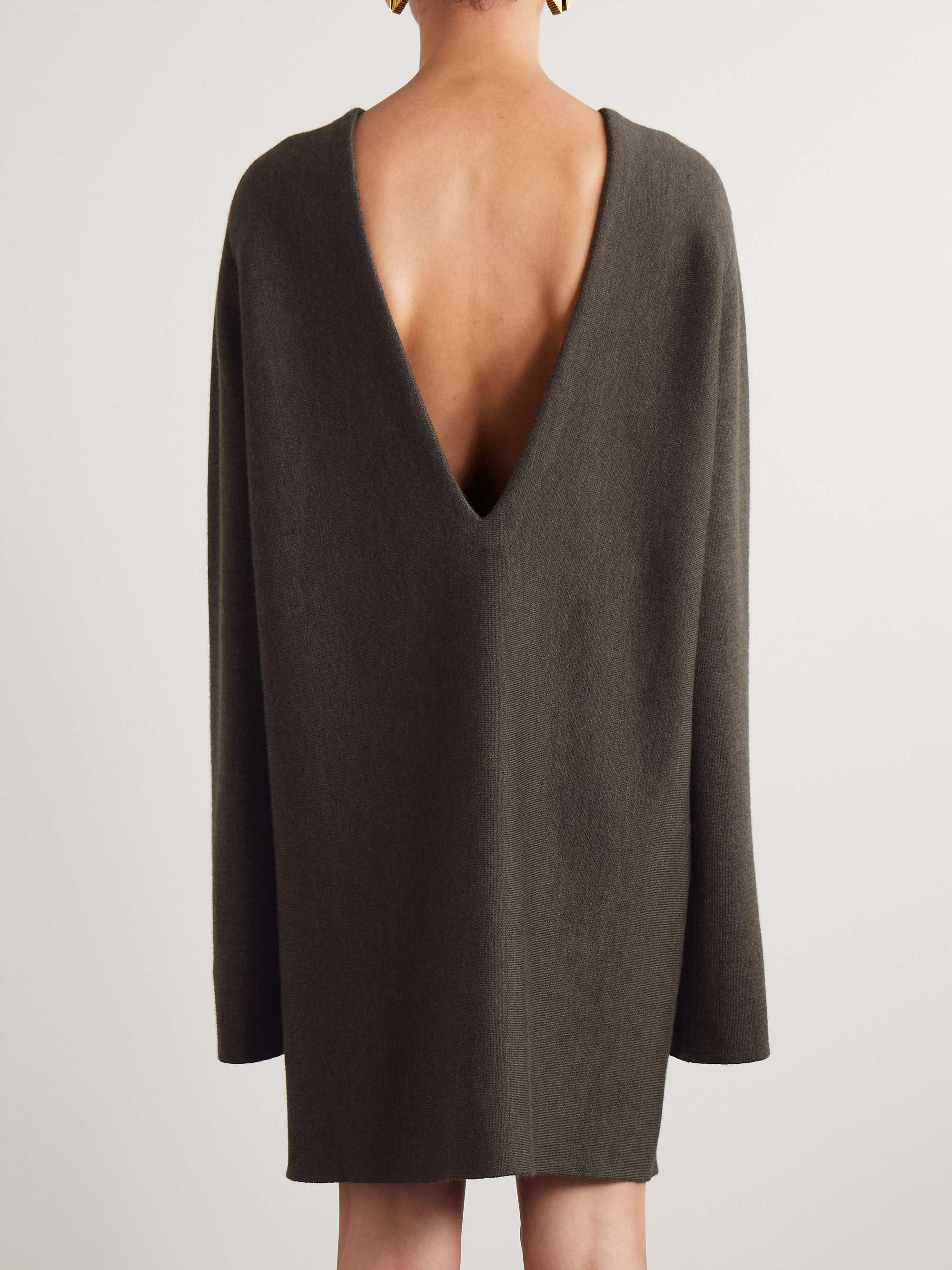 Elle wool-blend mini dress view