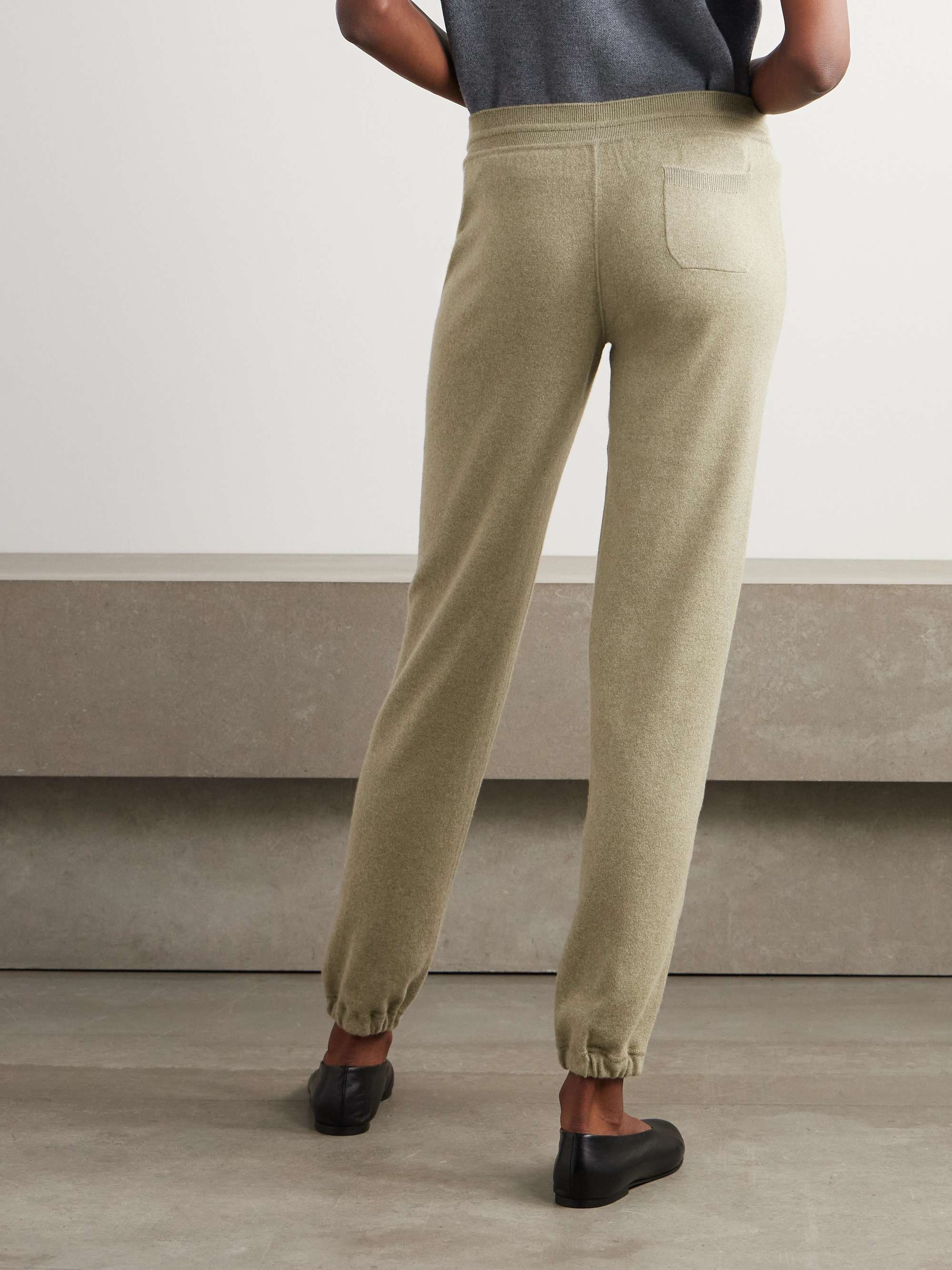 Cashmere track pants view