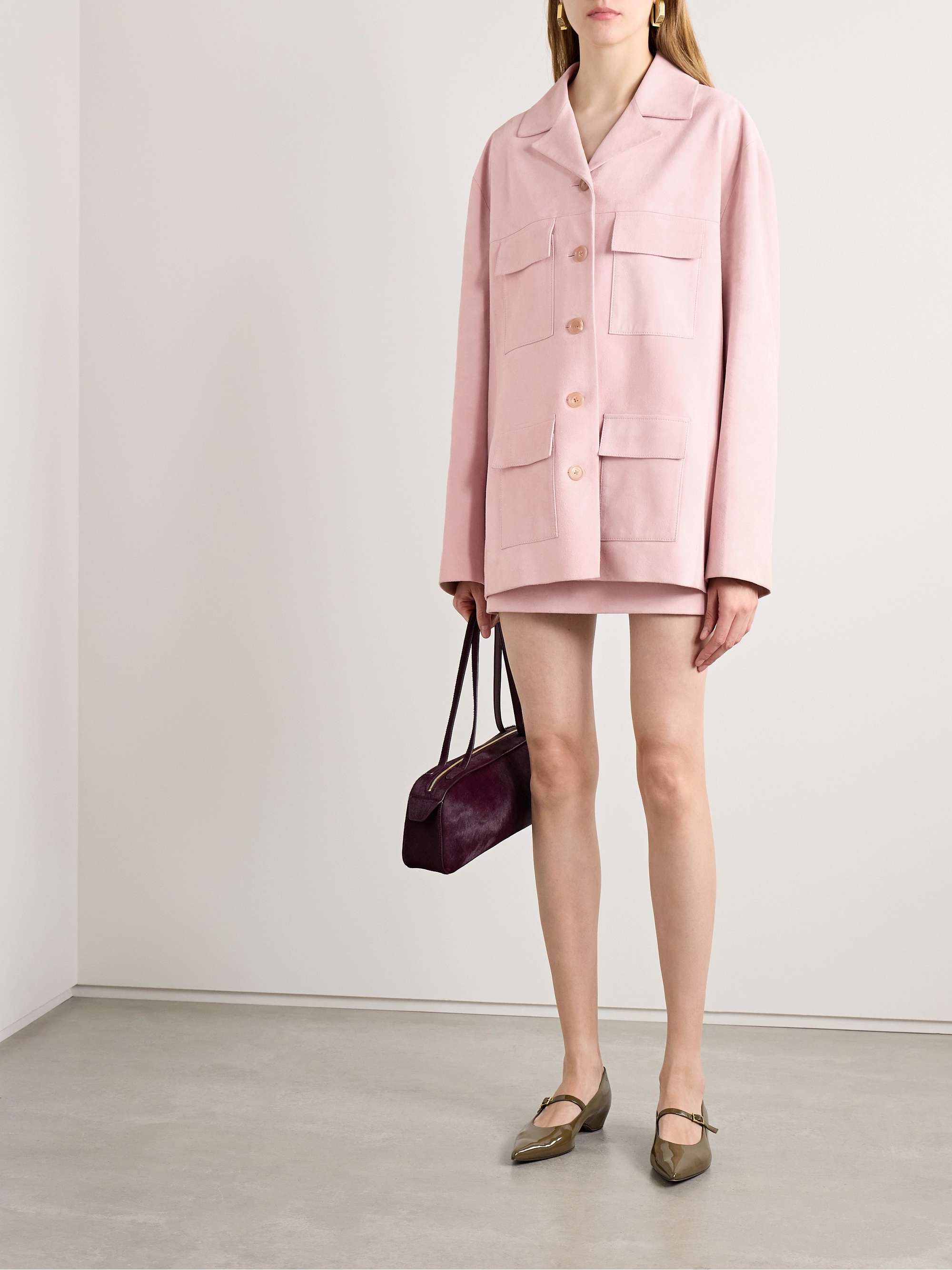 Morsson suede jacket view