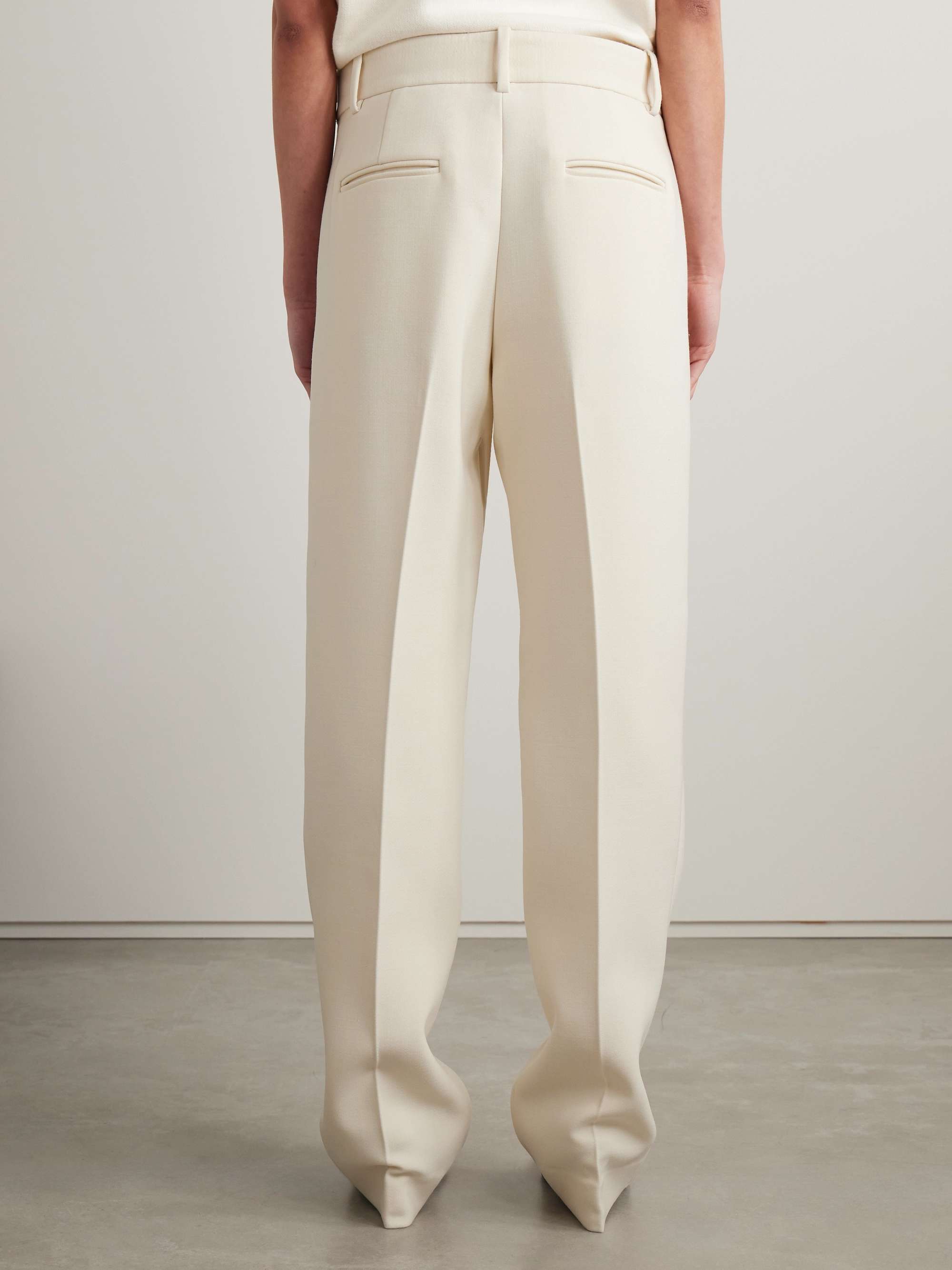 Cambie twill straight-leg pants view