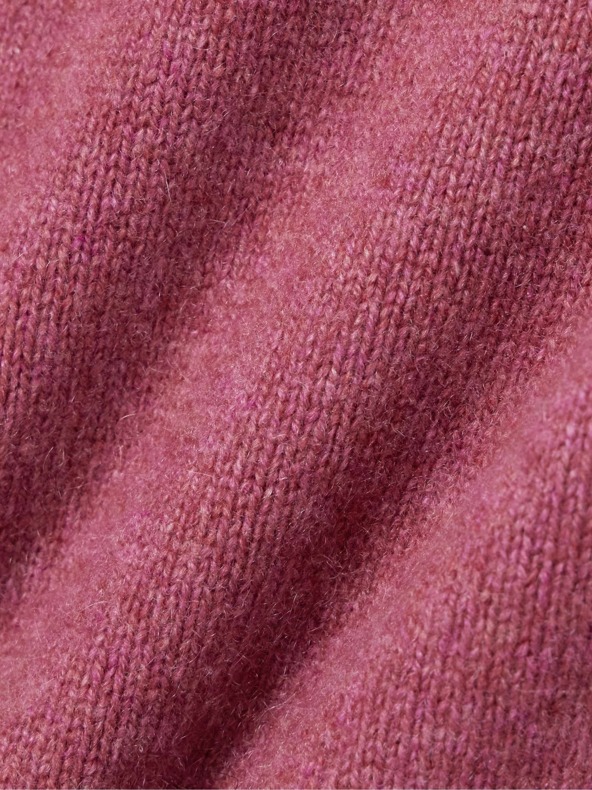 Mia ribbed cashmere sweater view