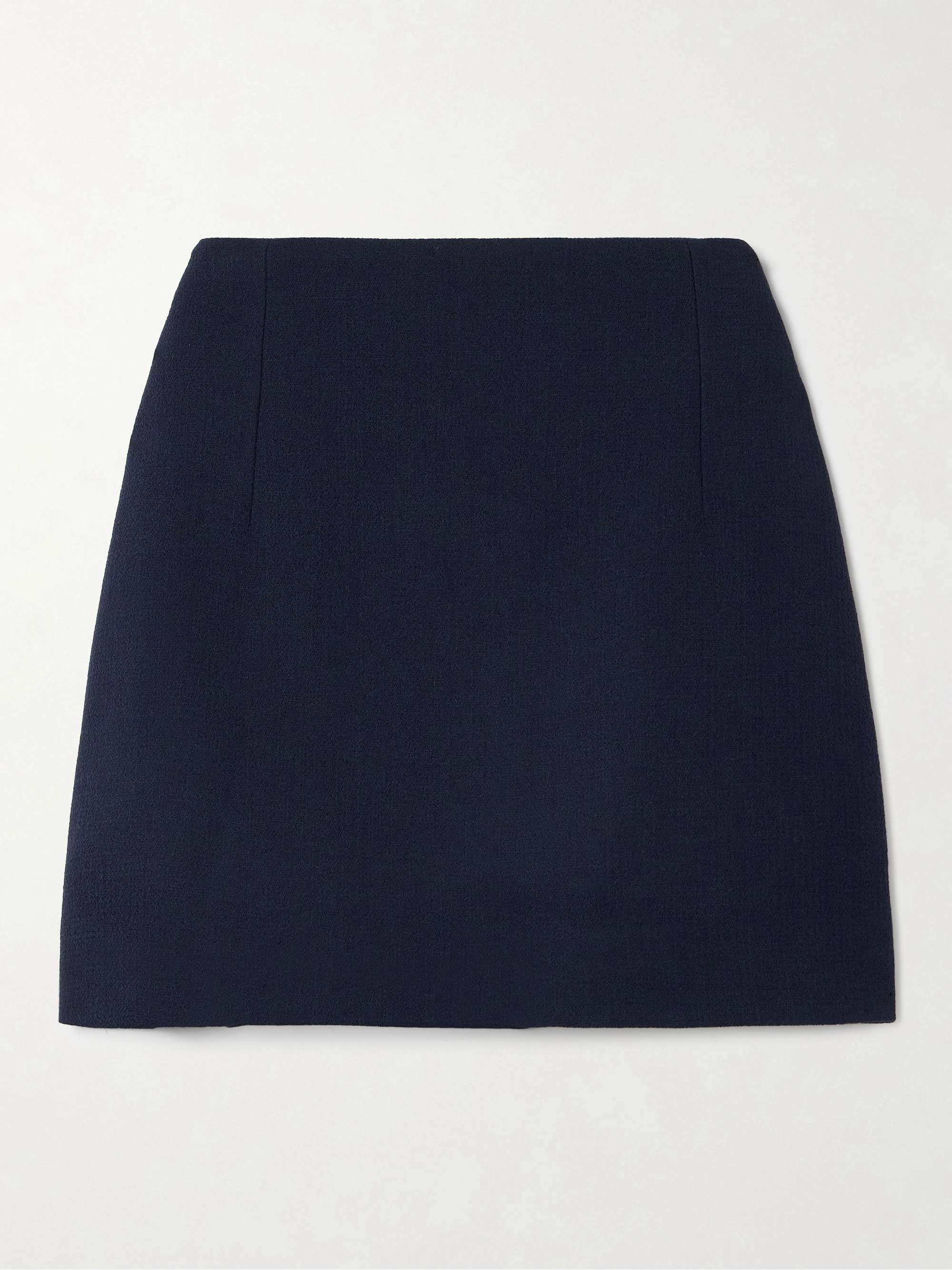 + The Vanguard Vera paneled wool mini skirt view