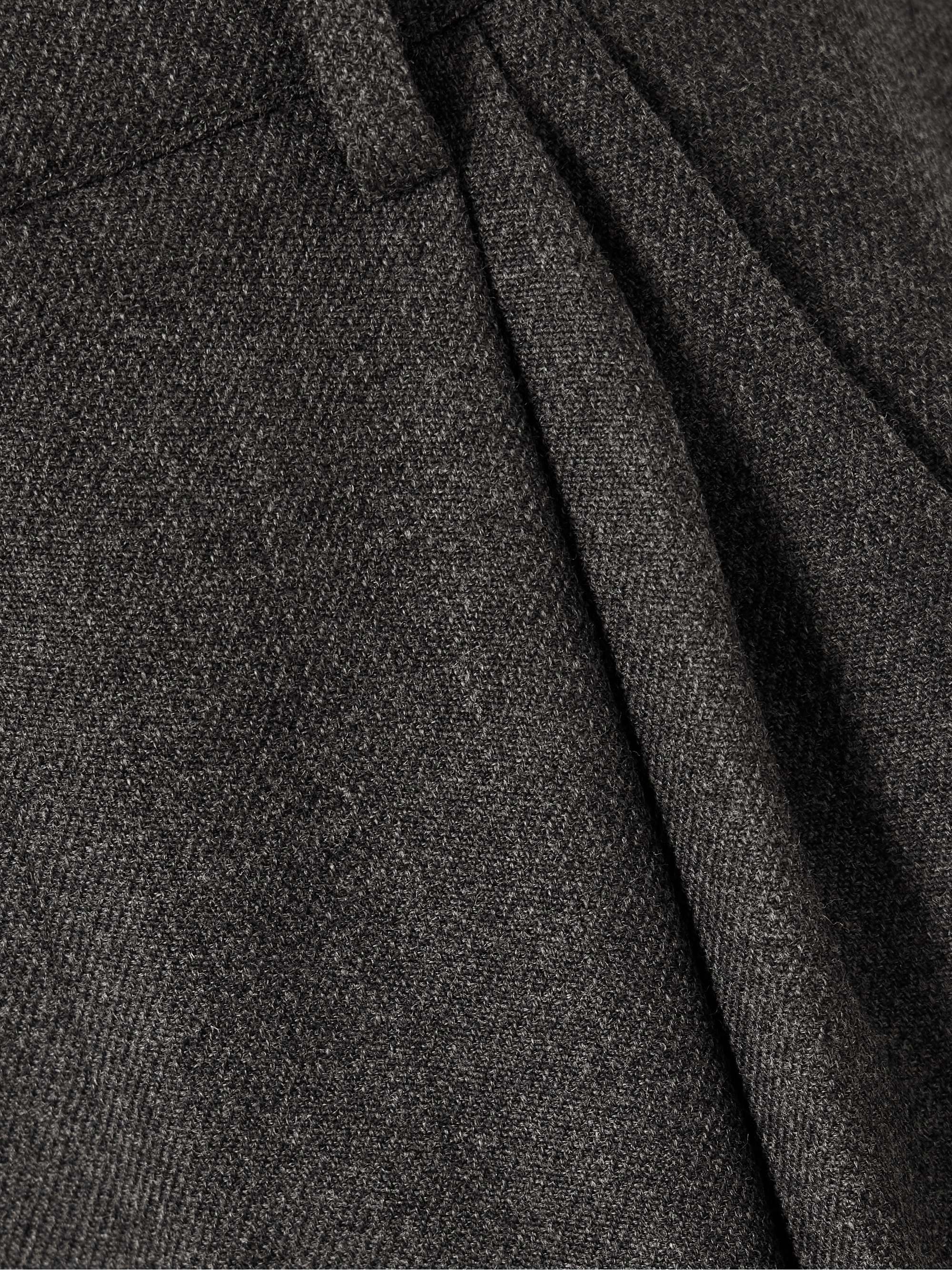 + The Vanguard Annie pleated wool wide-leg pants view