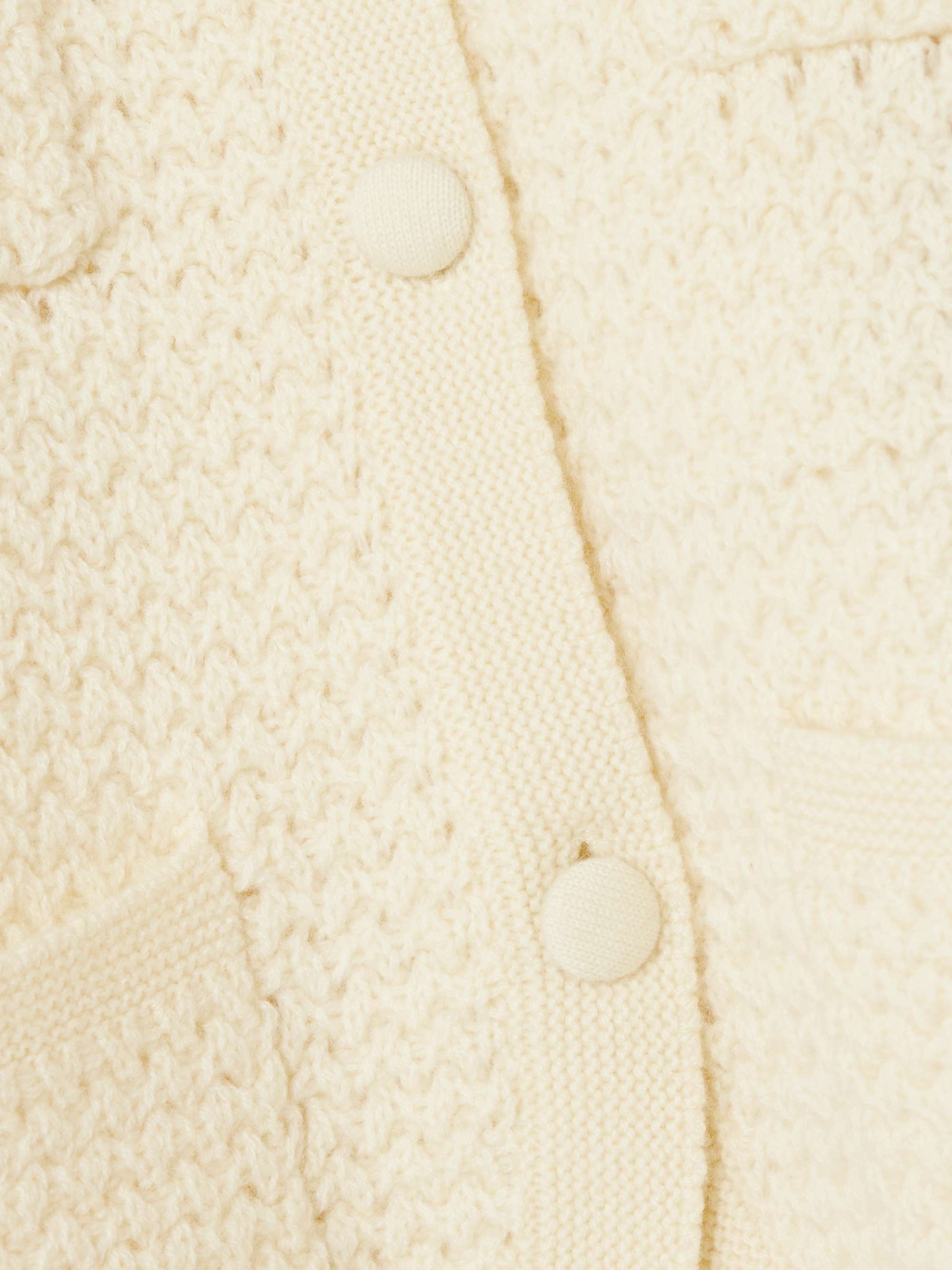 Tulip organic cashmere cardigan view