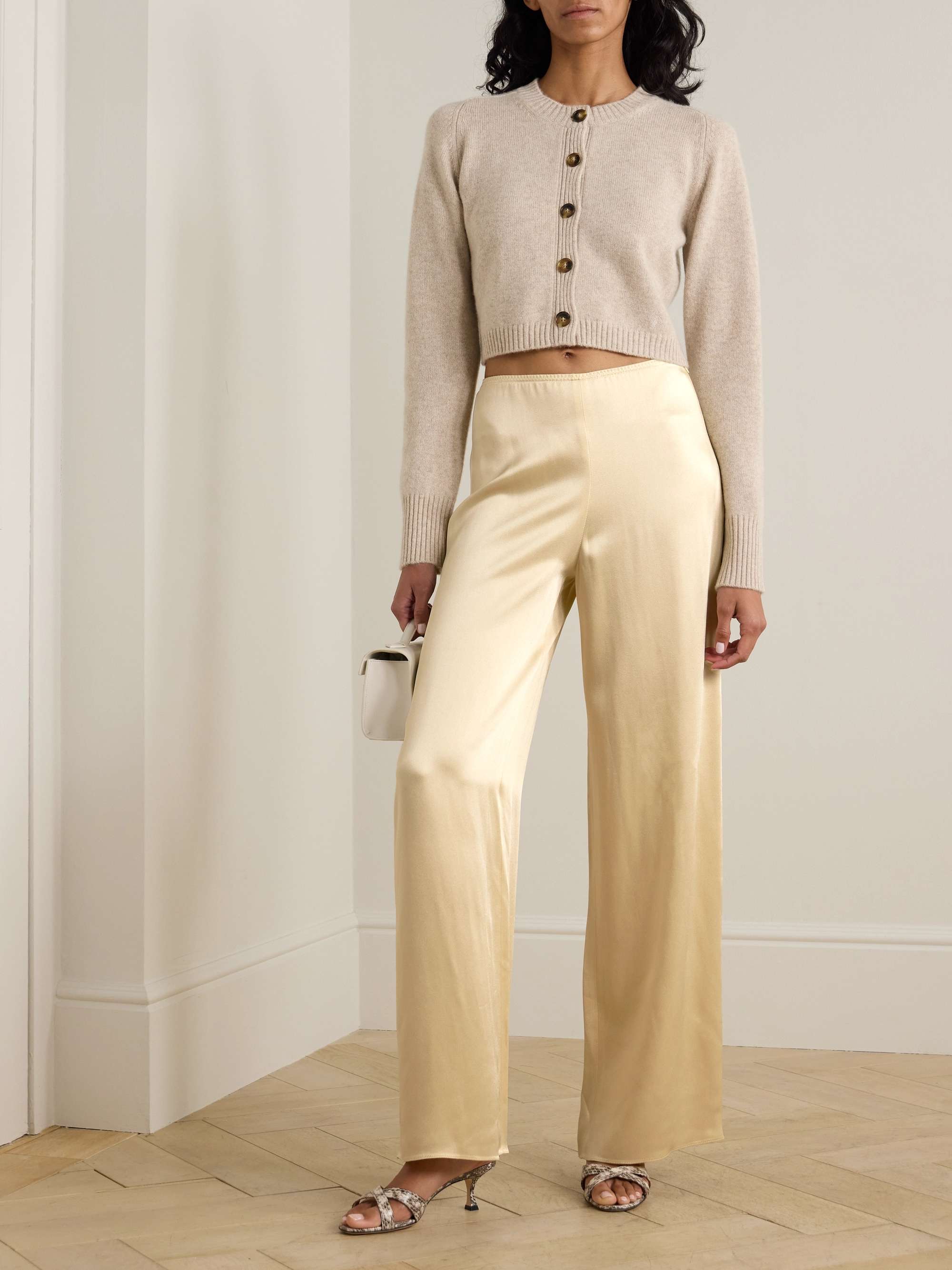 + The Vanguard satin wide-leg pants view