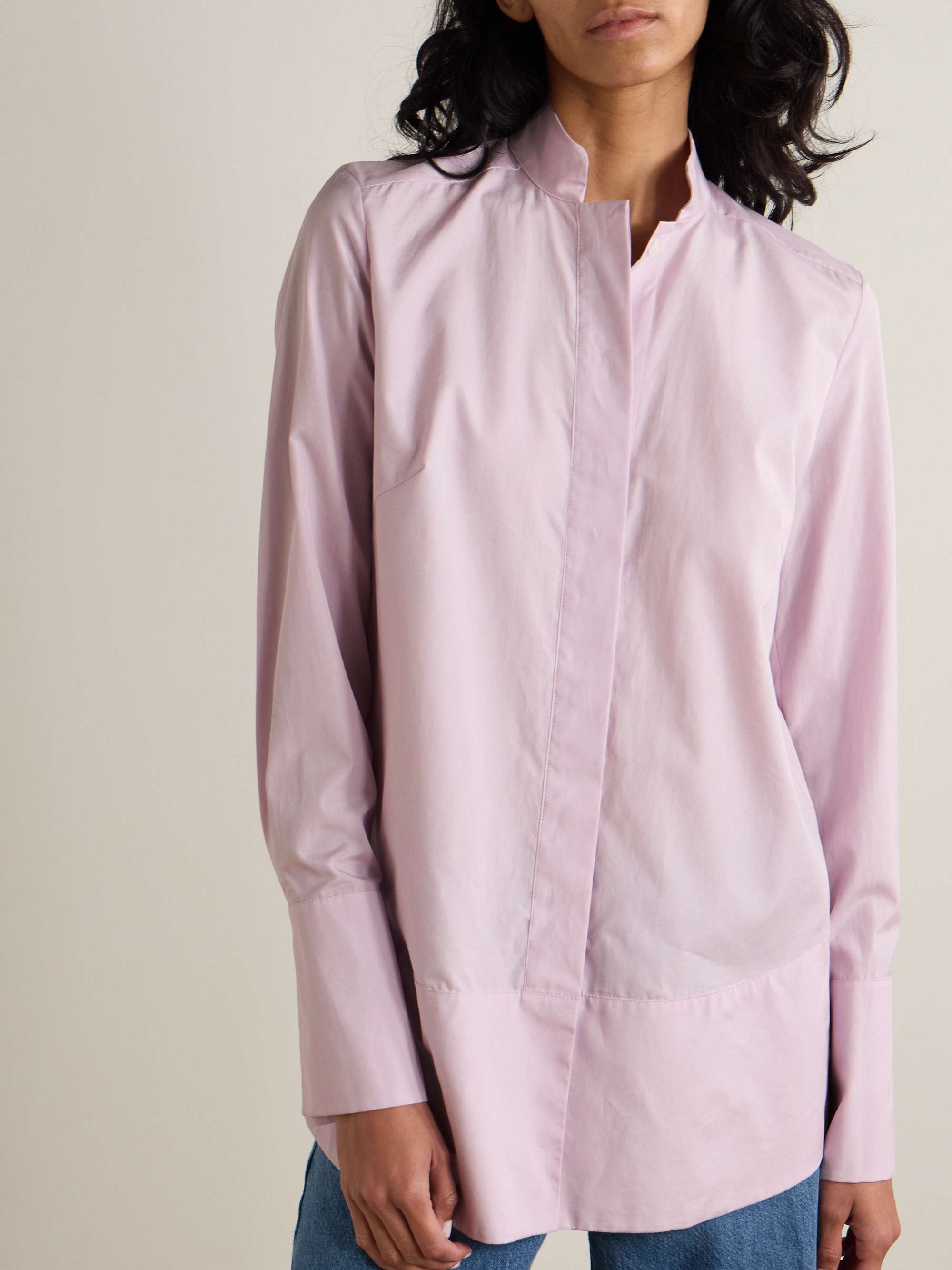 + The Vanguard cotton-poplin shirt view