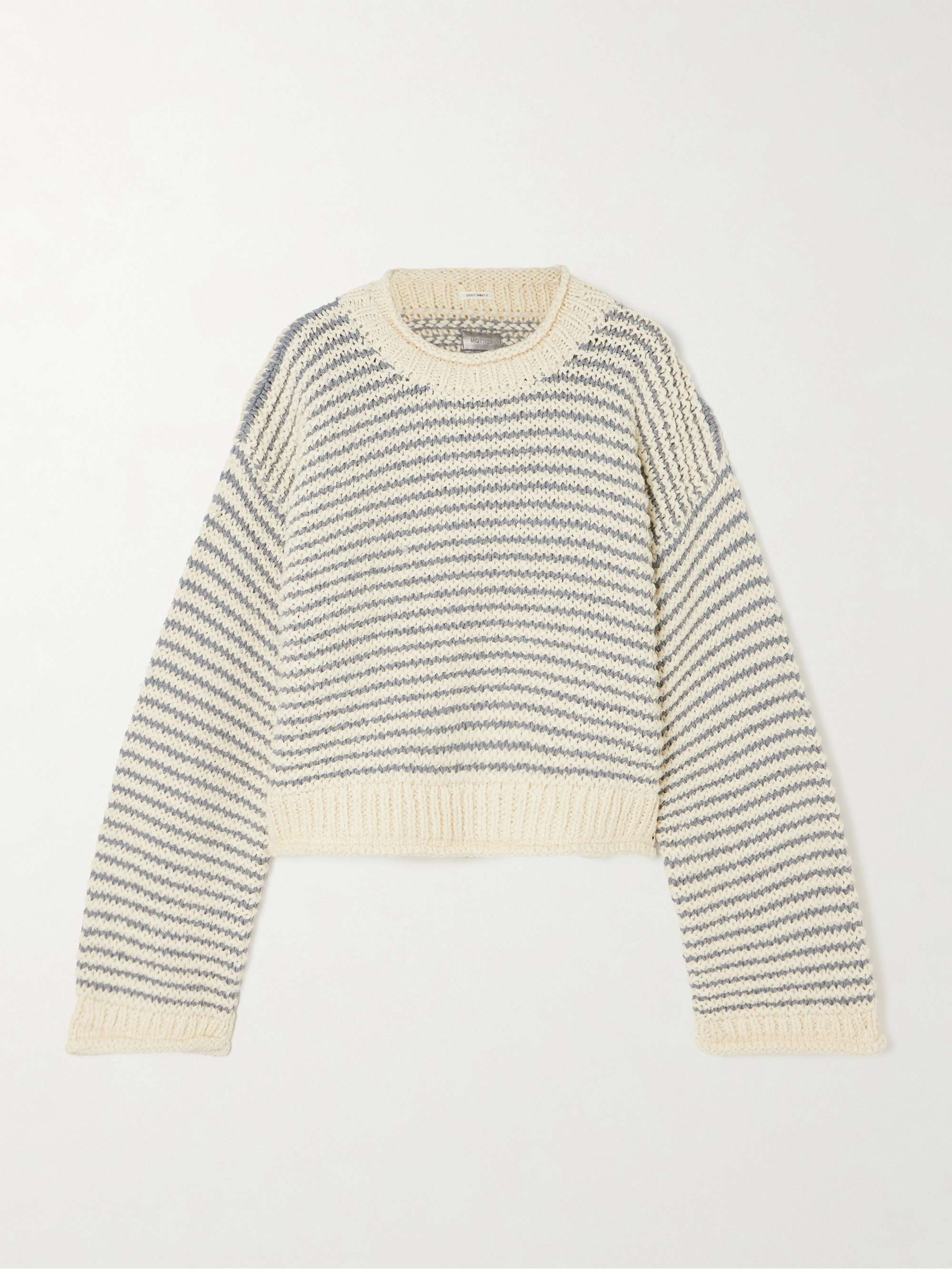 The Bell Sleeve striped cotton sweater view