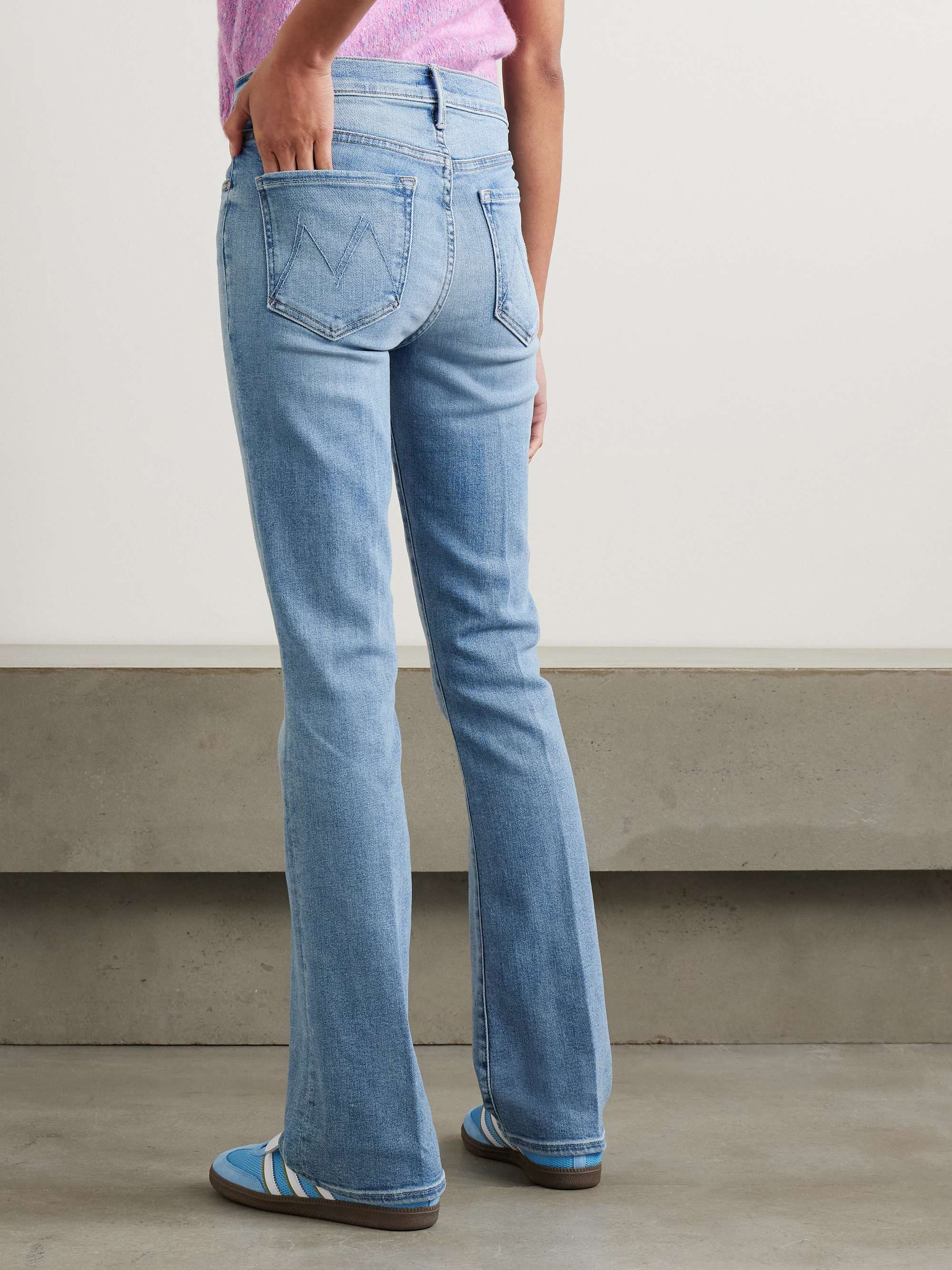 The Outsider Sneak mid-rise flared jeans view