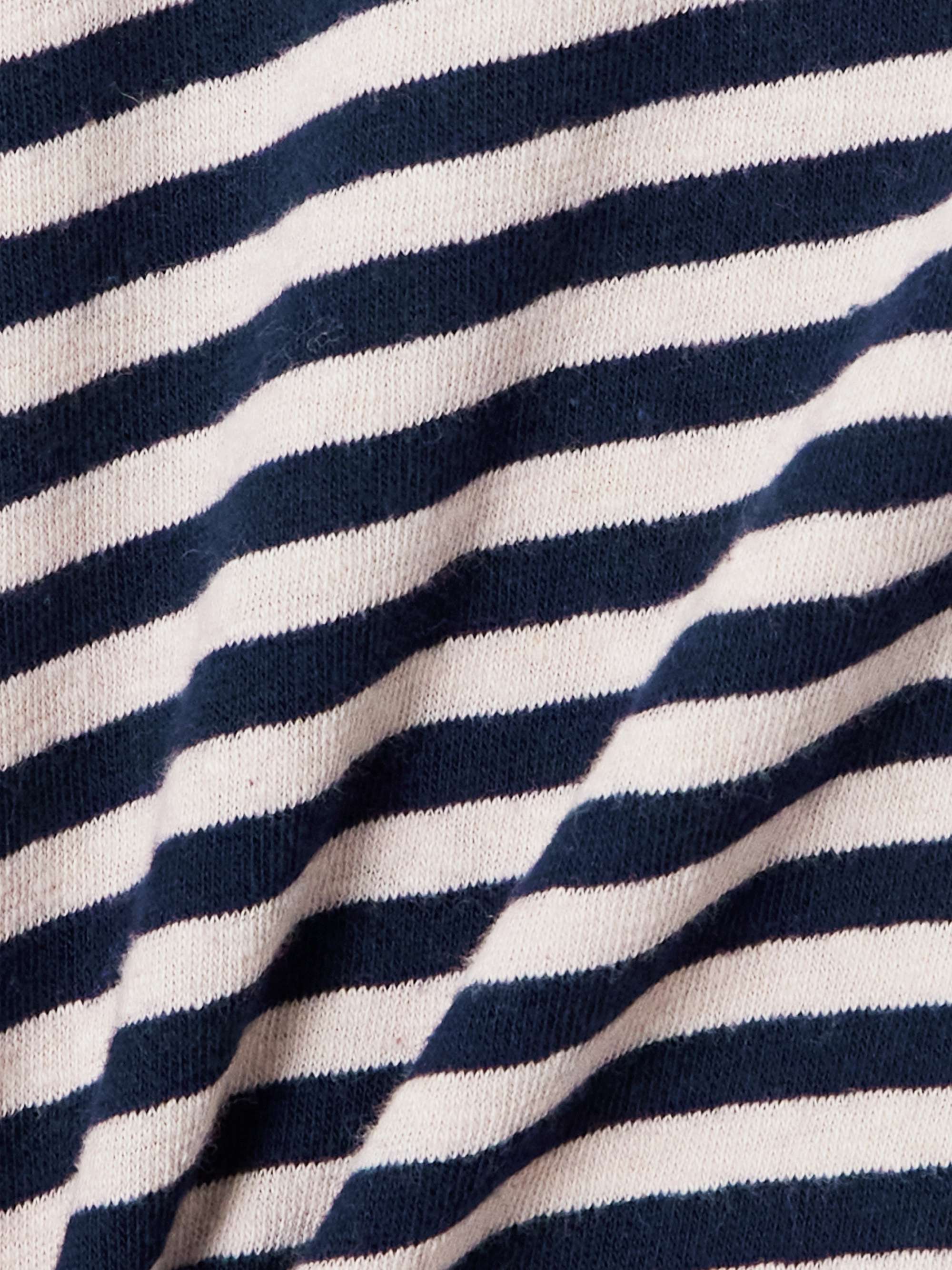 The Dugout striped stretch-cotton jersey T-shirt view
